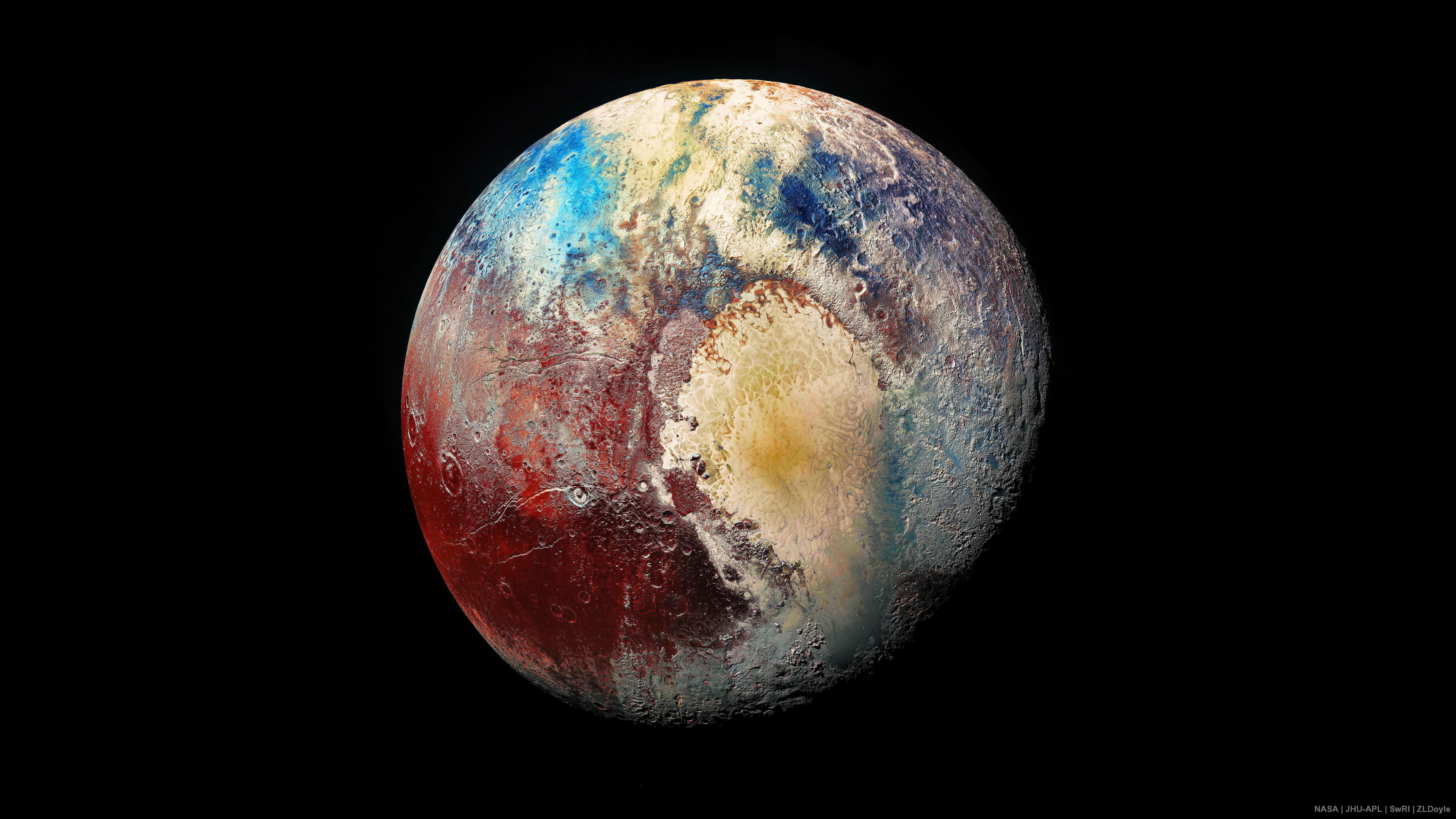 multi colored, universe, planetary moon, space exploration, earth, close-up, nature, 8K, studio shot, shape, astronomy, space, 8k uhd, planet - space, HD Wallpaper