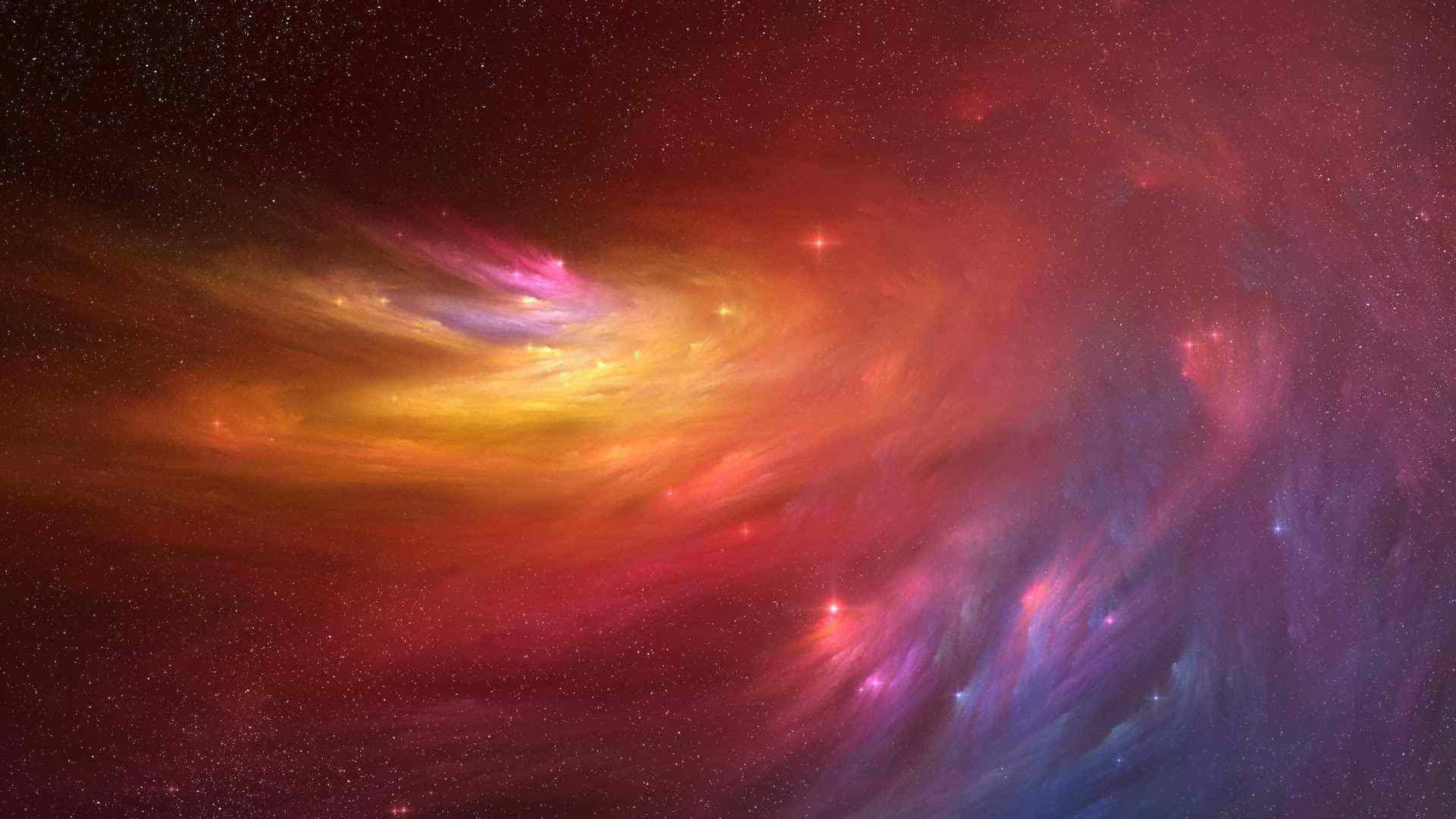 ray, futuristic, no people, celestial body, curve, beauty, galaxy, sky, planet, atmosphere, digital, cloud - sky, red, shape, texture, night, abstract, HD Wallpaper