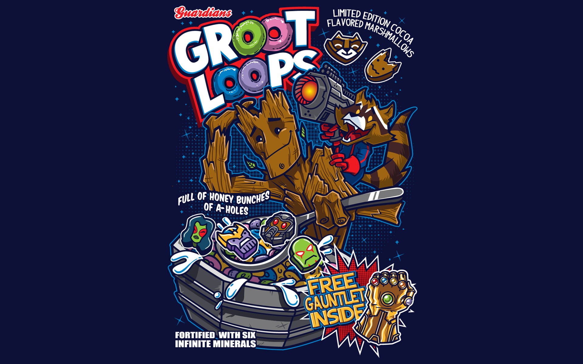 Marvel Comics, Guardians of the Galaxy, 1080P, Groot, HD Wallpaper
