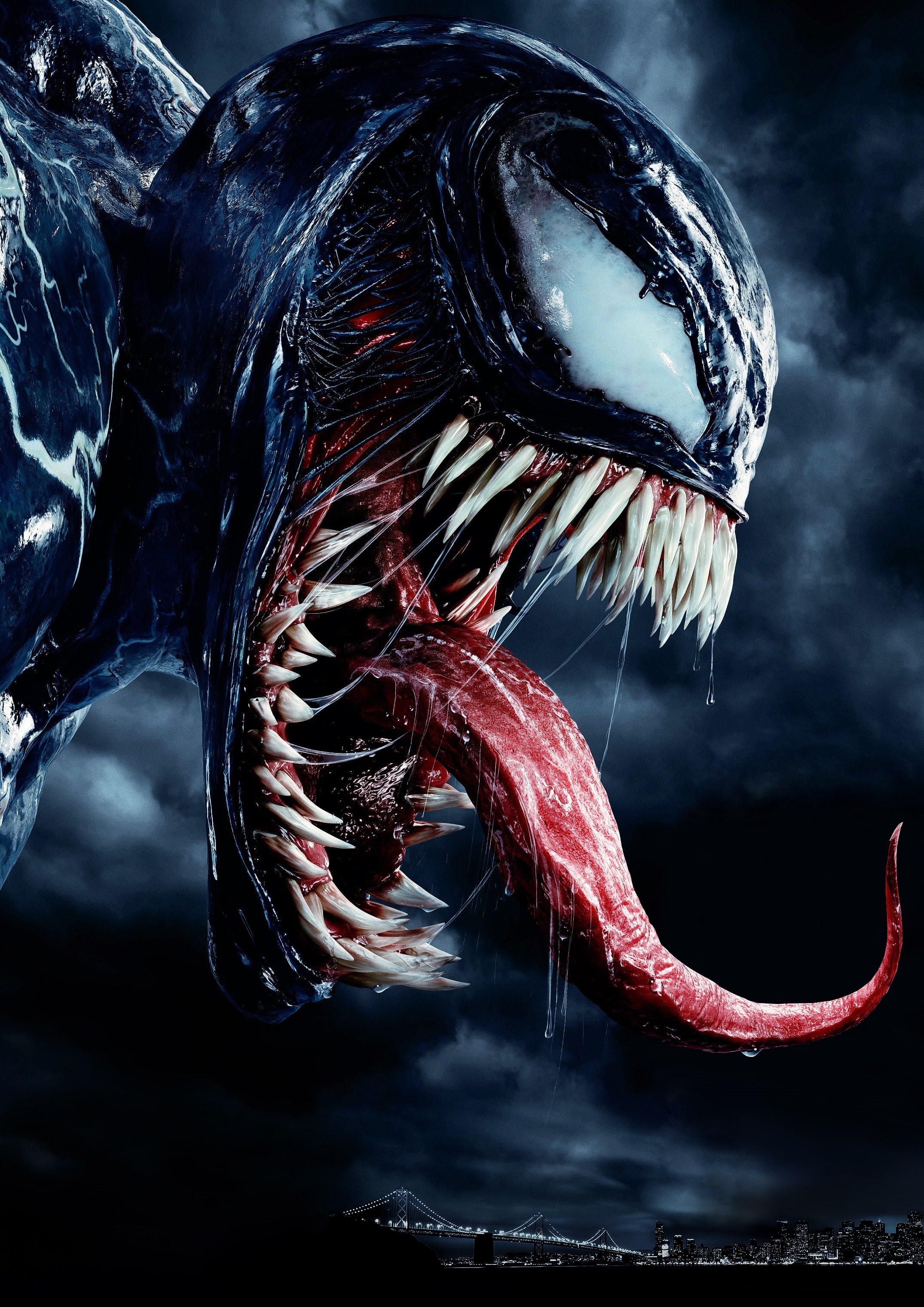 Venom, 2K, Phone HD Wallpaper