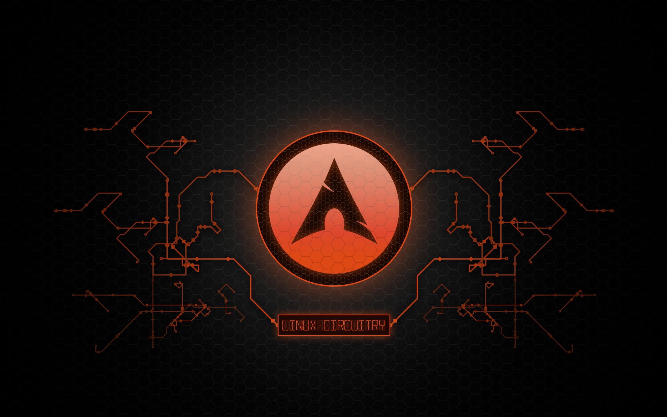 creativity, circuit, black background, wallppaer, red, geometric shape, indoors, circuitry, warning sign, circle, dark, sign, security, technology, text, HD Wallpaper