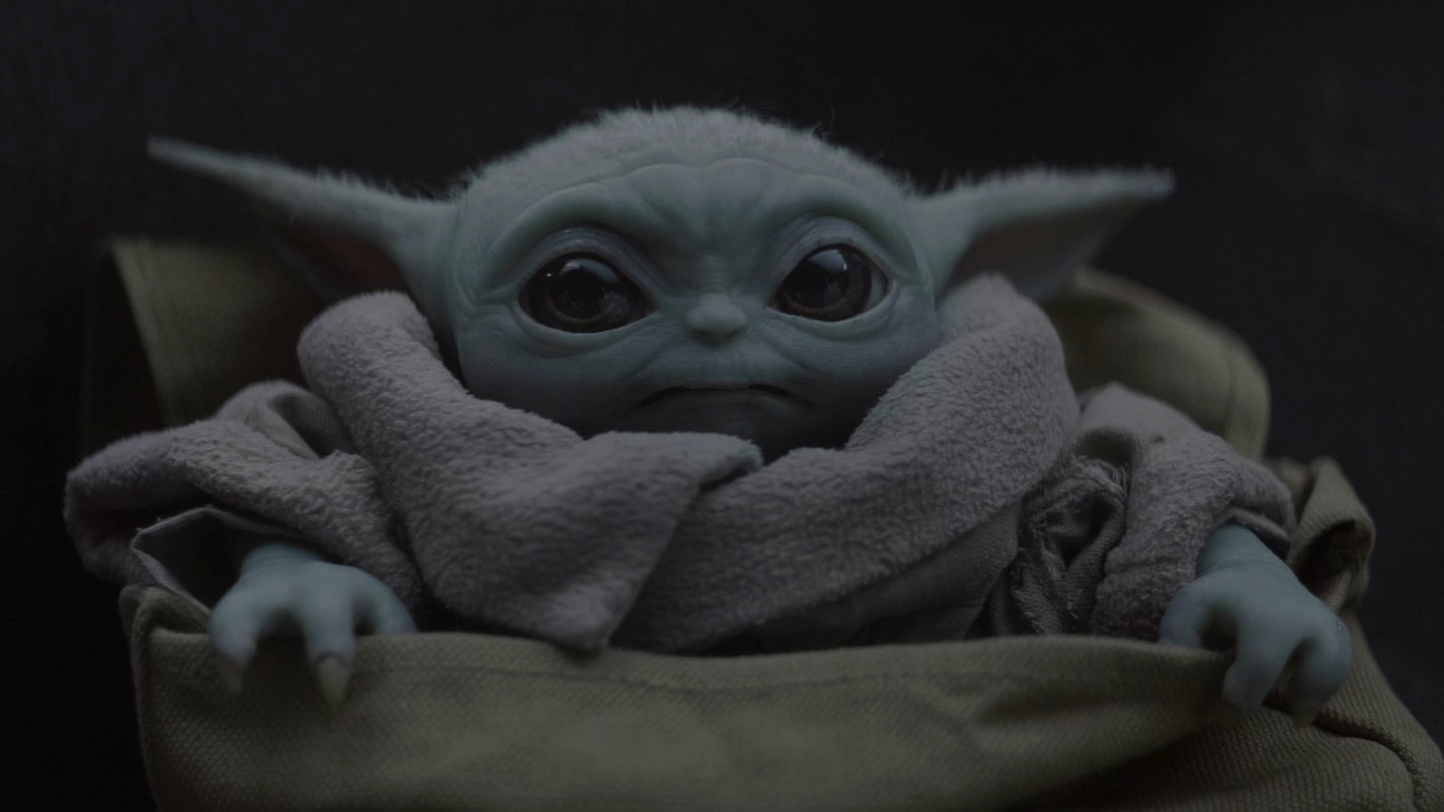 2K, Baby Yoda, The Mandalorian, HD Wallpaper