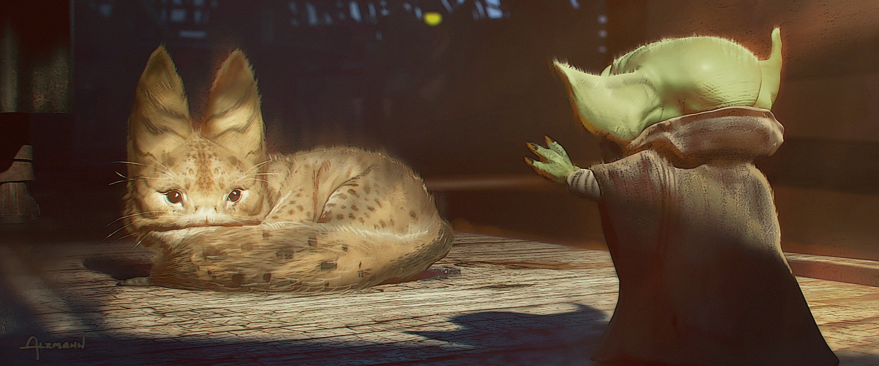 The Mandalorian (TV Show), The Mandalorian, TV Show, 2K, Baby Yoda, HD Wallpaper