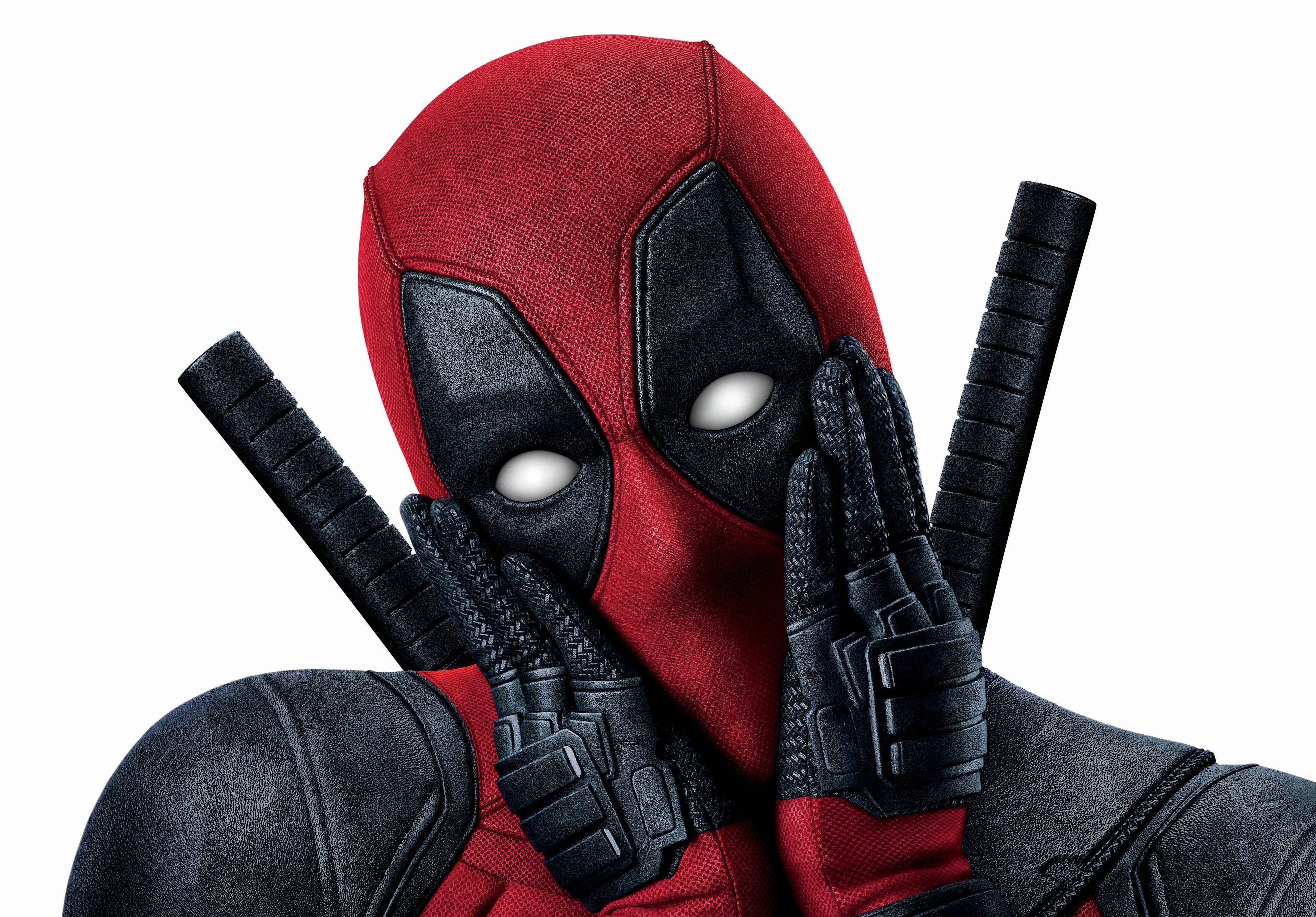 men, Deadpool 2, glove, red, jacket, unrecognizable person, safety, one person, black color, security, protective workwear, clothing, close-up, 4K, studio shot, HD Wallpaper