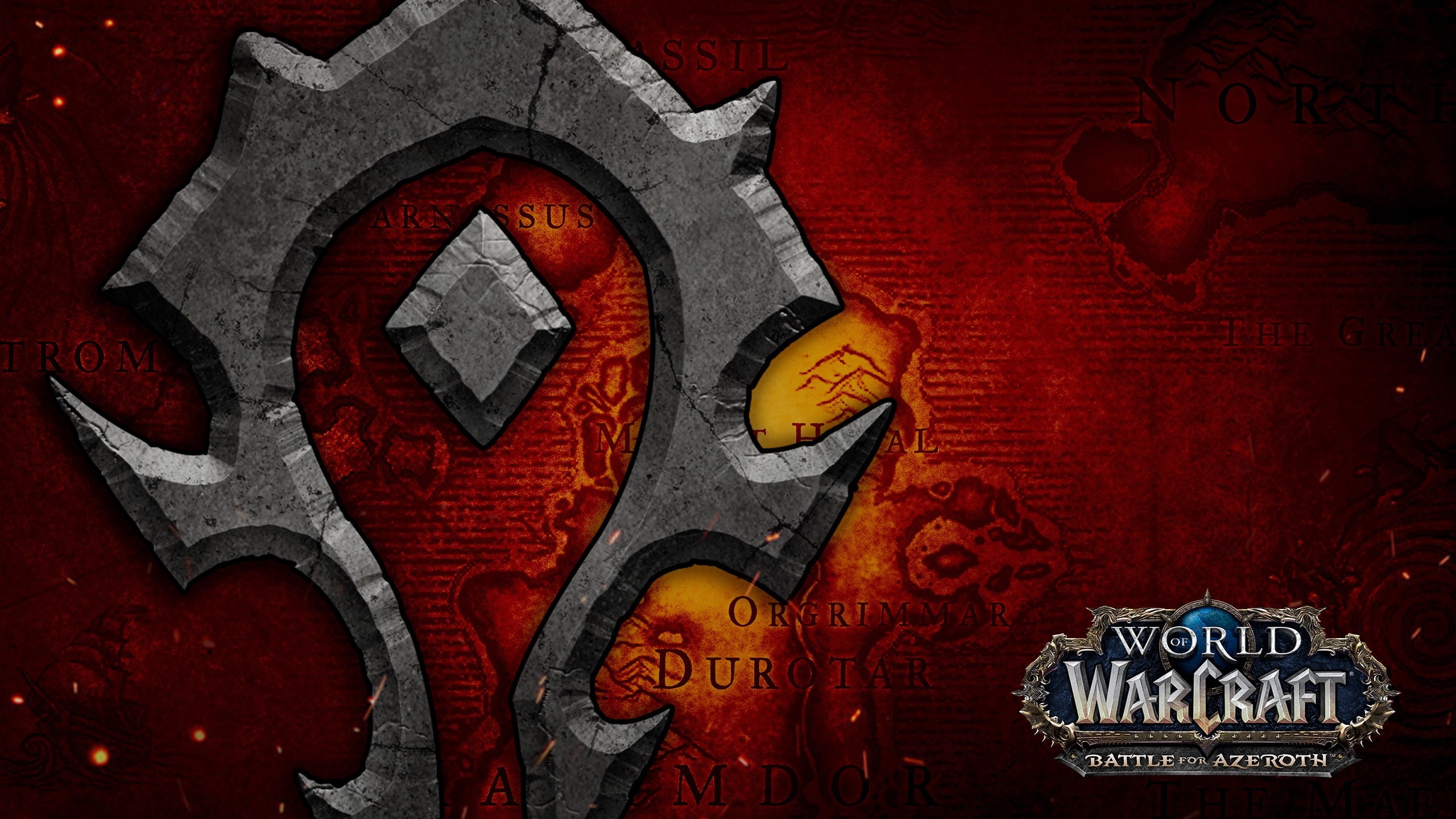 2K, Horde, World of  WarCraft, Blizzard, Battle for Azeroth, HD Wallpaper