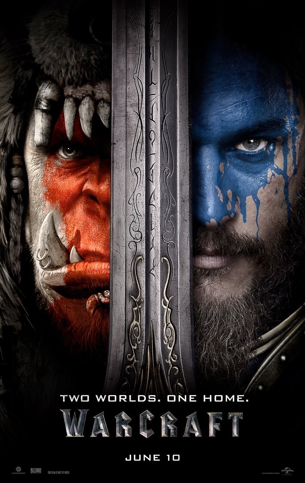 warcraft movie warcraft wow movie movie poster alliance horde lothar durotan travis fimmel, 720P, Phone HD Wallpaper