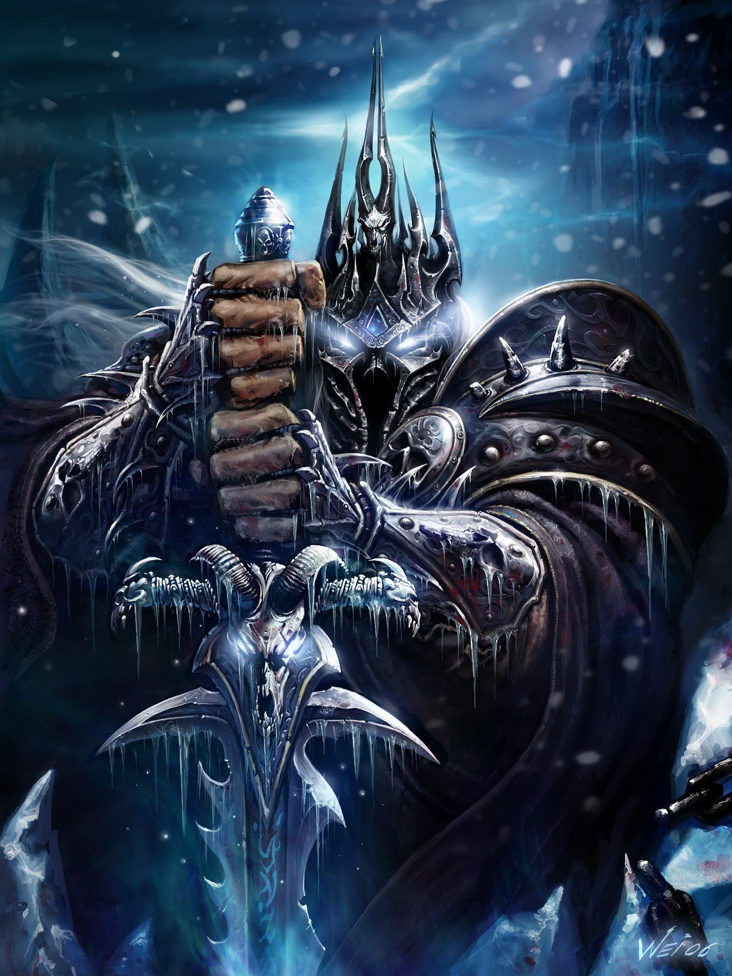 1080P, reflection, no people, travel, close-up, nature, sea, marine, World of Warcraft: Wrath of the Lich King, architecture, sculpture, outdoors, day, Phone HD Wallpaper