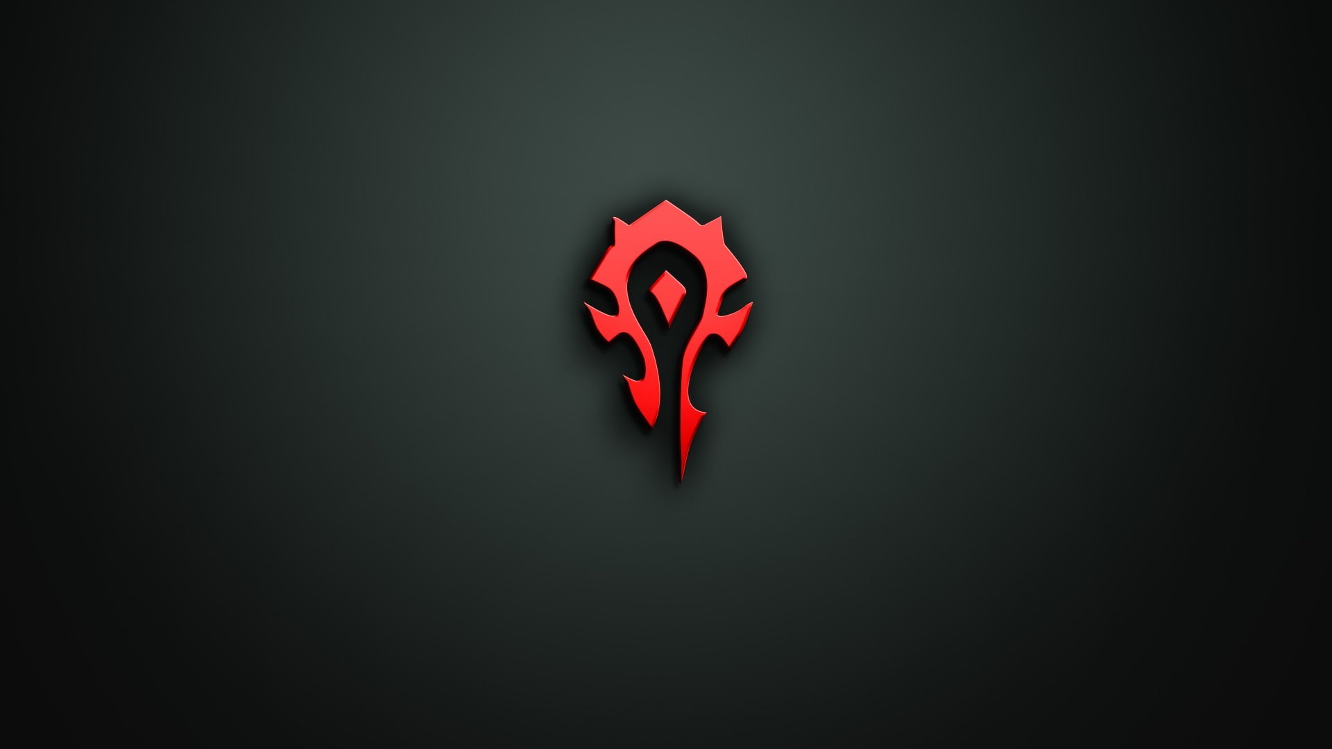 horde, Warcraft, video games, 1080P, minimalism, HD Wallpaper