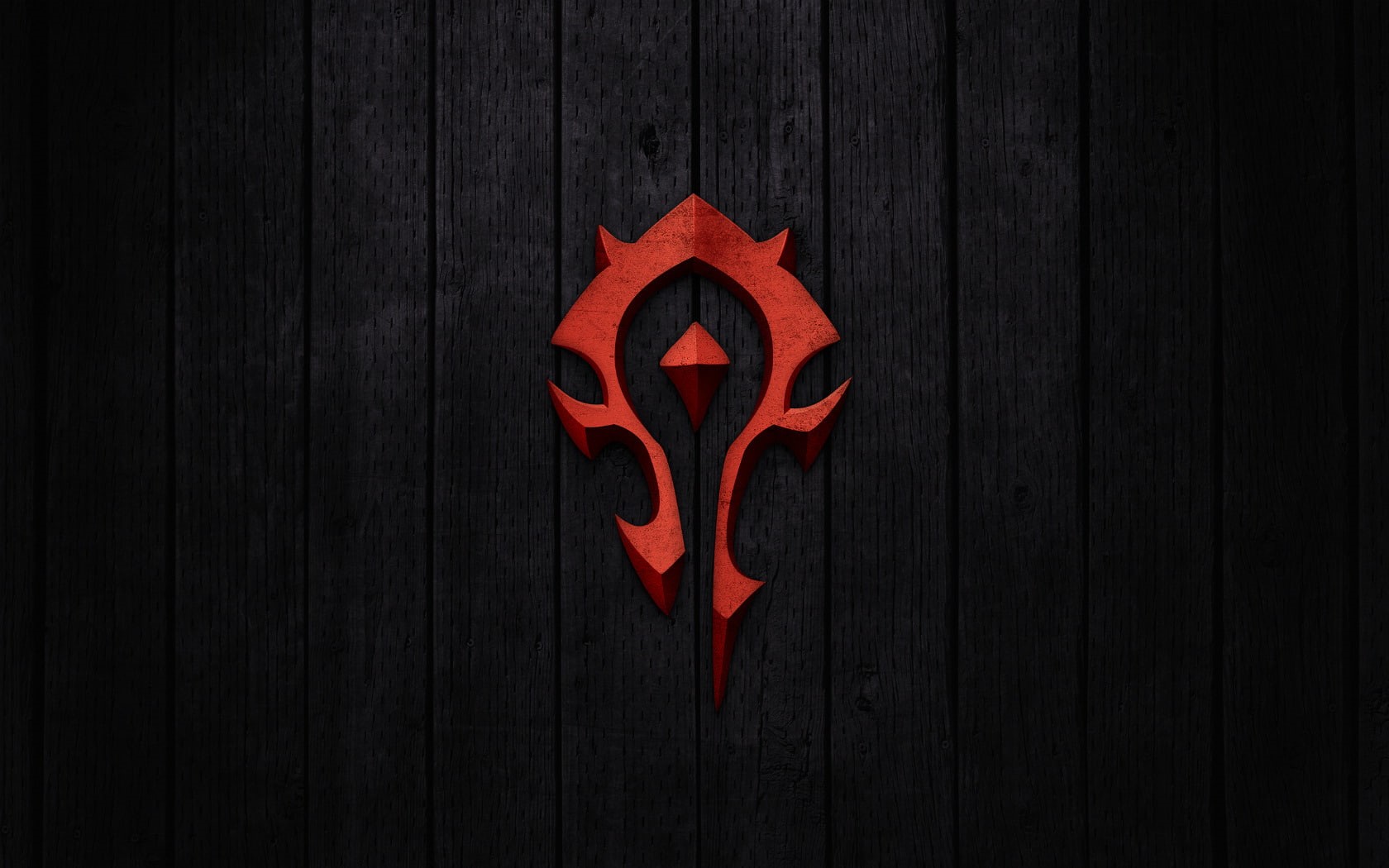 world, hd, horde, video games, logo, warcraft, 720P, red, wow, HD Wallpaper