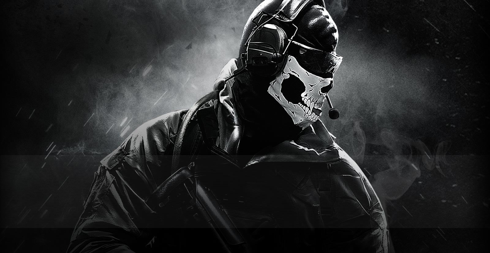 mask - disguise, halloween, half, white, celebration, digital, mask, one Person, 720P, fear, spooky, ghosts, call, video games, hood - clothing, HD Wallpaper