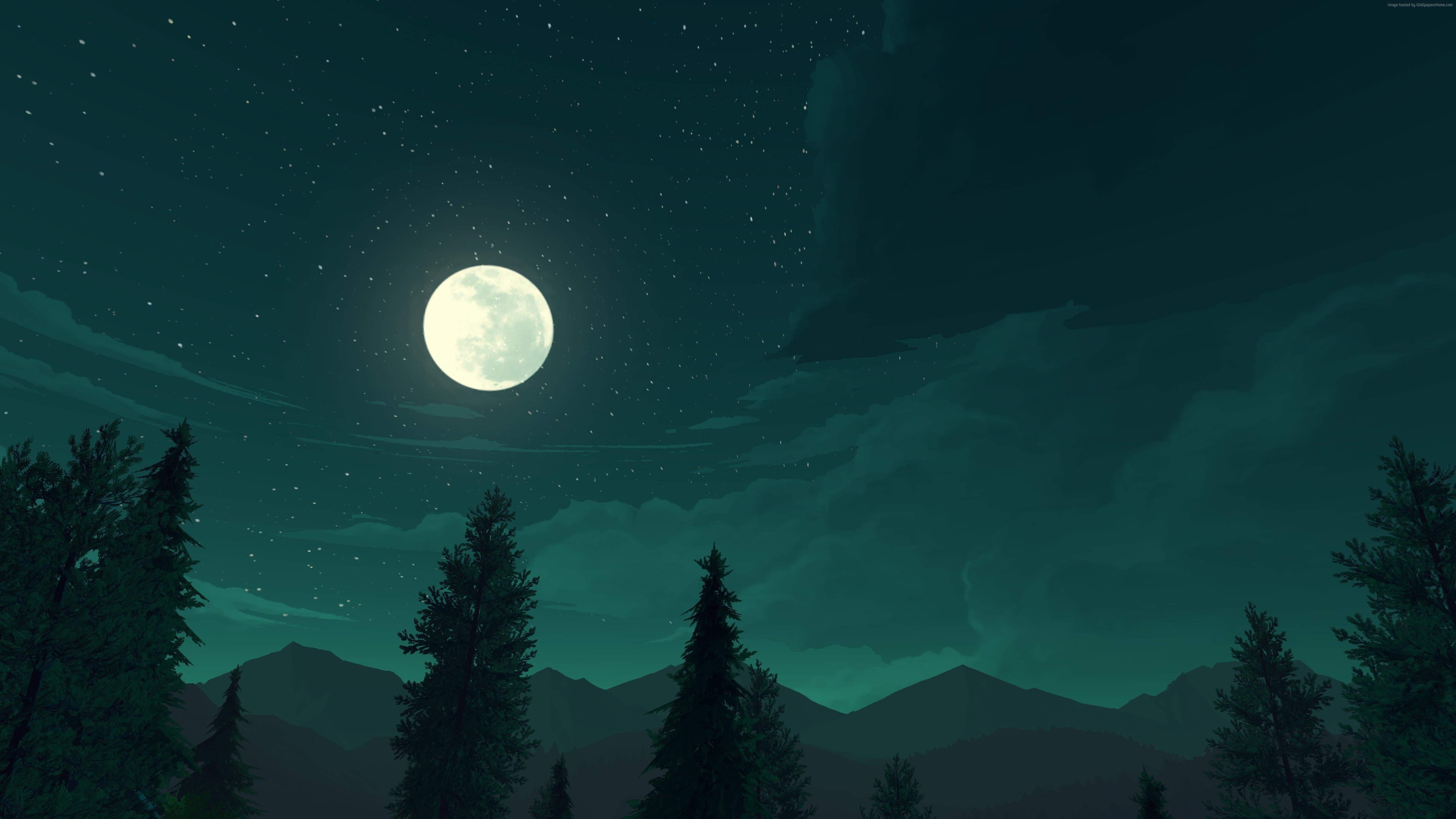 tranquil scene, 5K, no people, cloud - sky, space, astrology, PC, quest, tranquility, low angle view, PS4, horror, moonlight, game, idyllic, planetary moon, HD Wallpaper