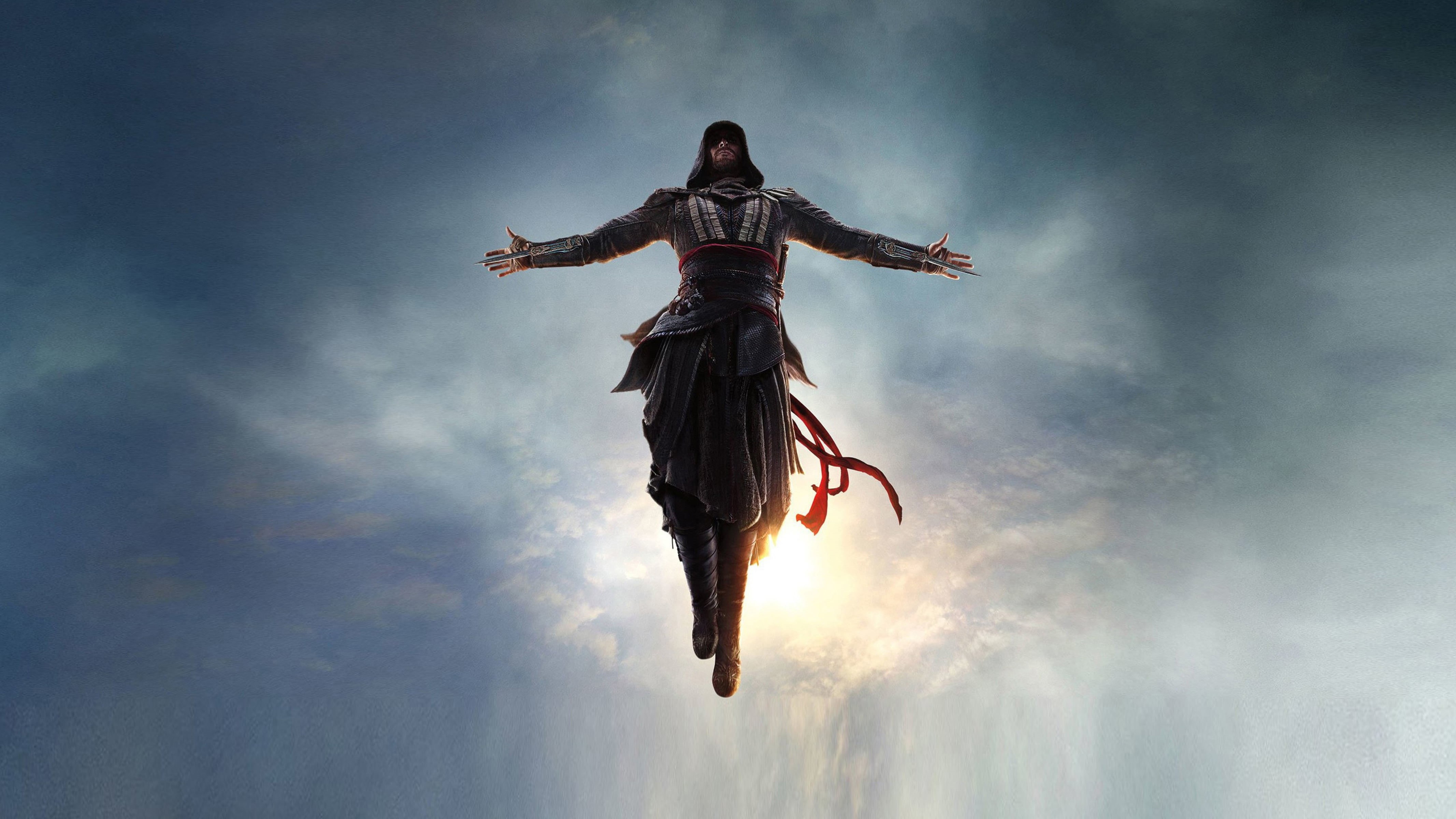 young adult, sky, people, adult, flying, freedom, human arm, cloud - sky, religion, low angle view, day, arms raised, limb, creed, outdoors, HD Wallpaper