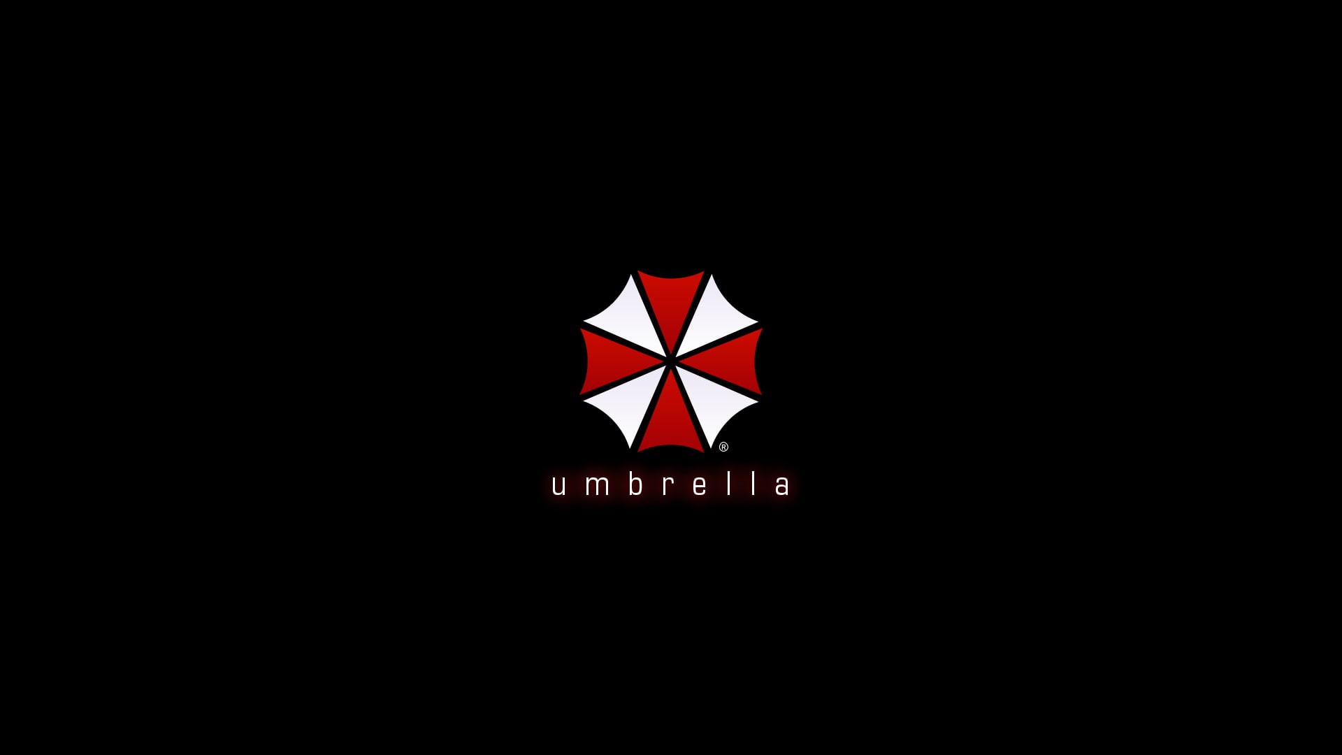 video games, corporation, logo, resident, umbrella, 1080P, black, hd, evil, HD Wallpaper
