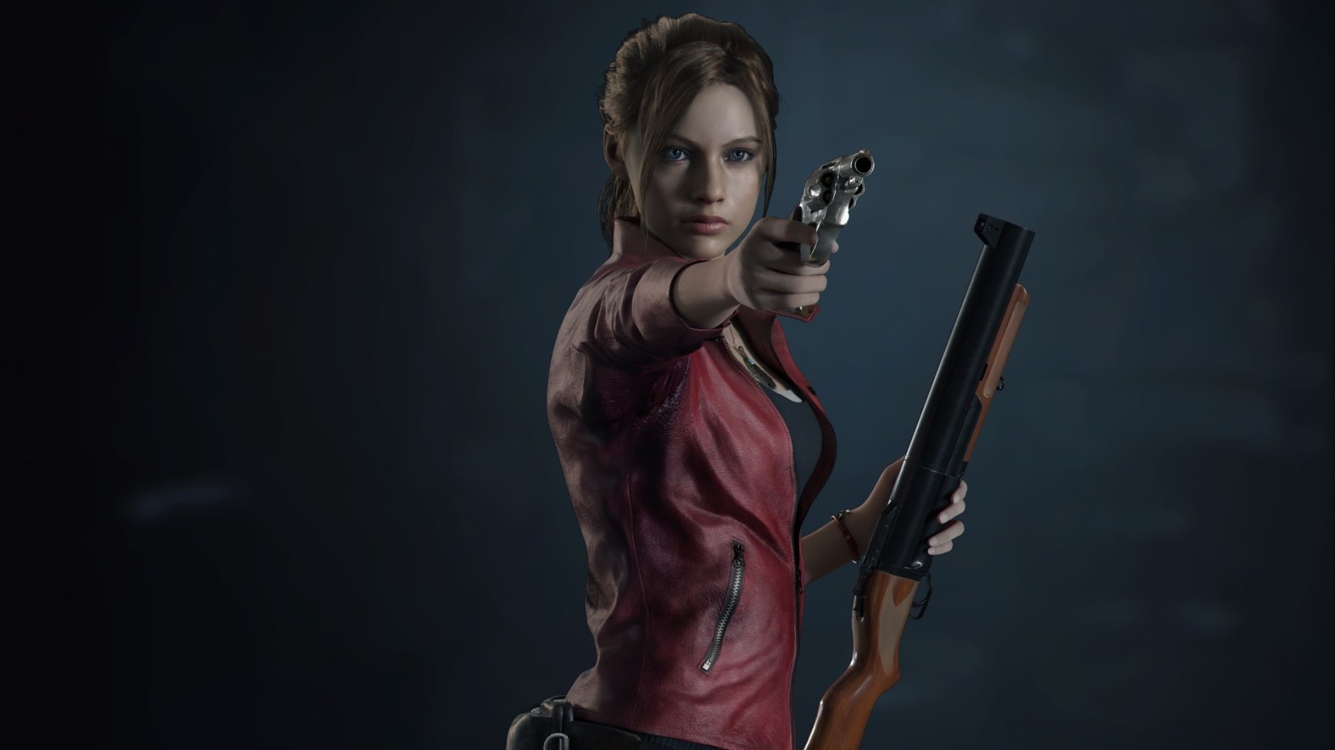 Resident Evil, 1080P, Claire Redfield, Resident Evil 2, video games, HD Wallpaper