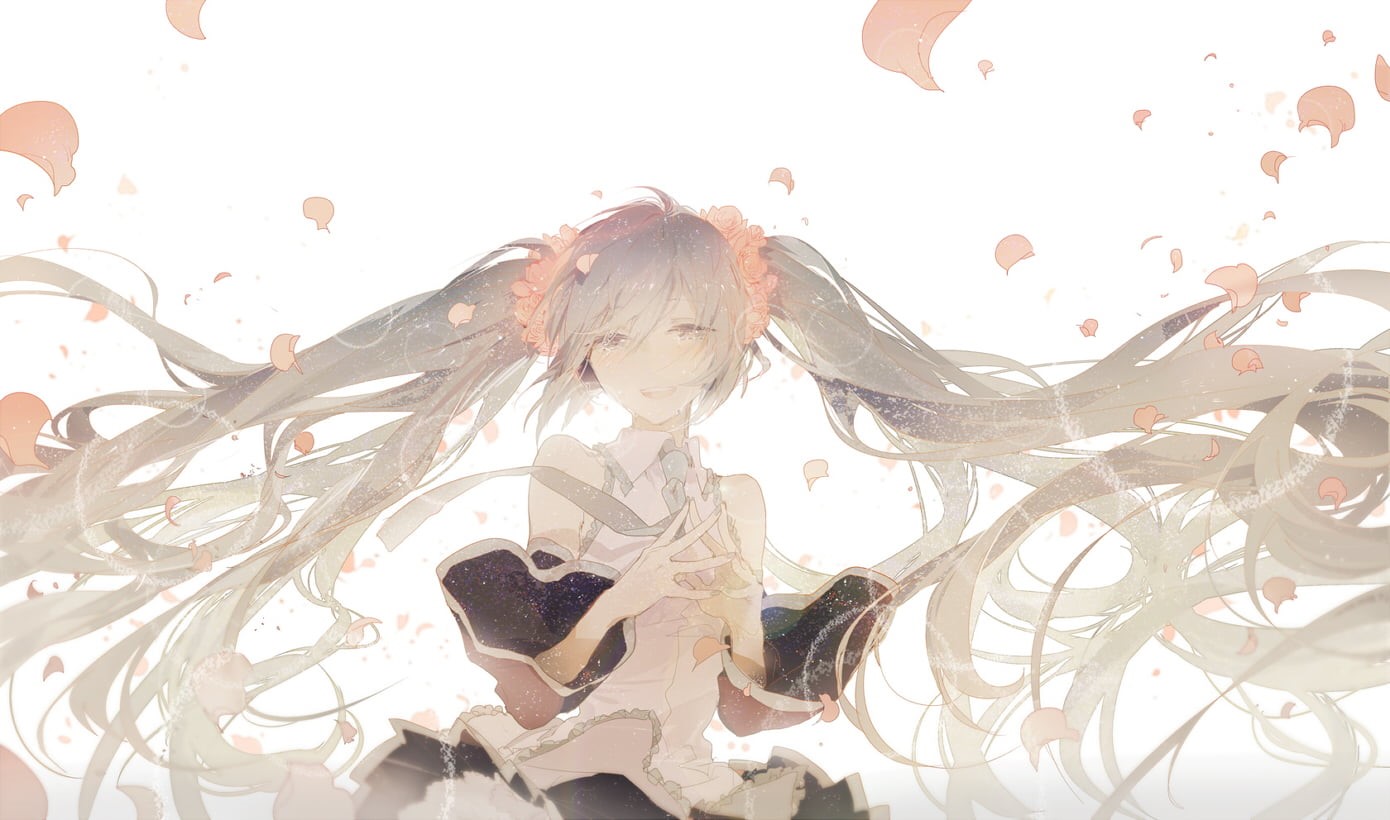 artwork, 720P, rella, Vocaloid, Hatsune Miku, HD Wallpaper