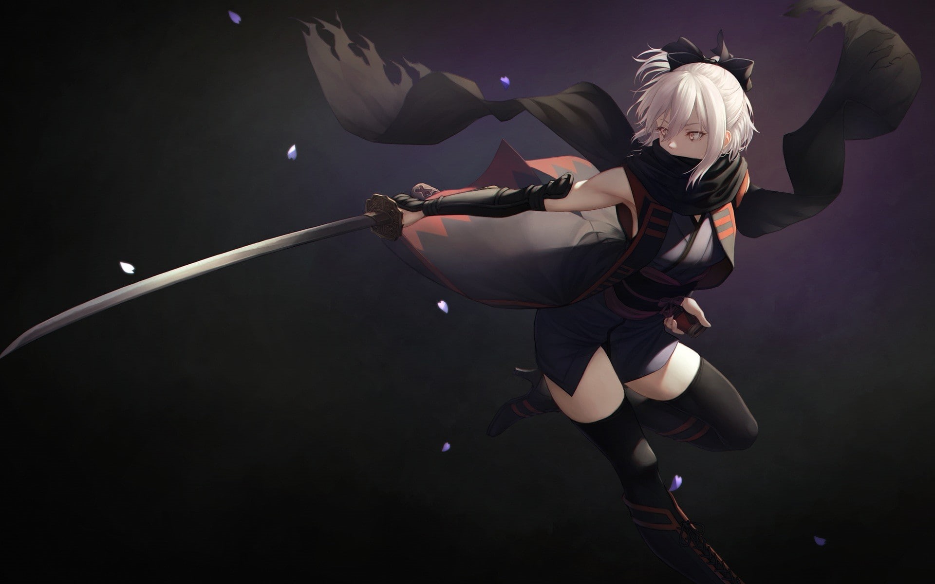 Fate Series, anime, yukata, real people, leisure activity, blond hair, indoors, Sakura Saber, Saber, women, weapon, skill, Japanese clothes, casual clothing, HD Wallpaper