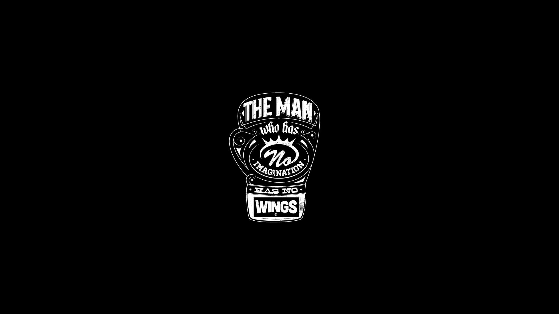 design, 1080P, dark, low angle view, cut out, studio shot, black background, quote, illustration, boxing, black color, single object, close-up, overlay, HD Wallpaper