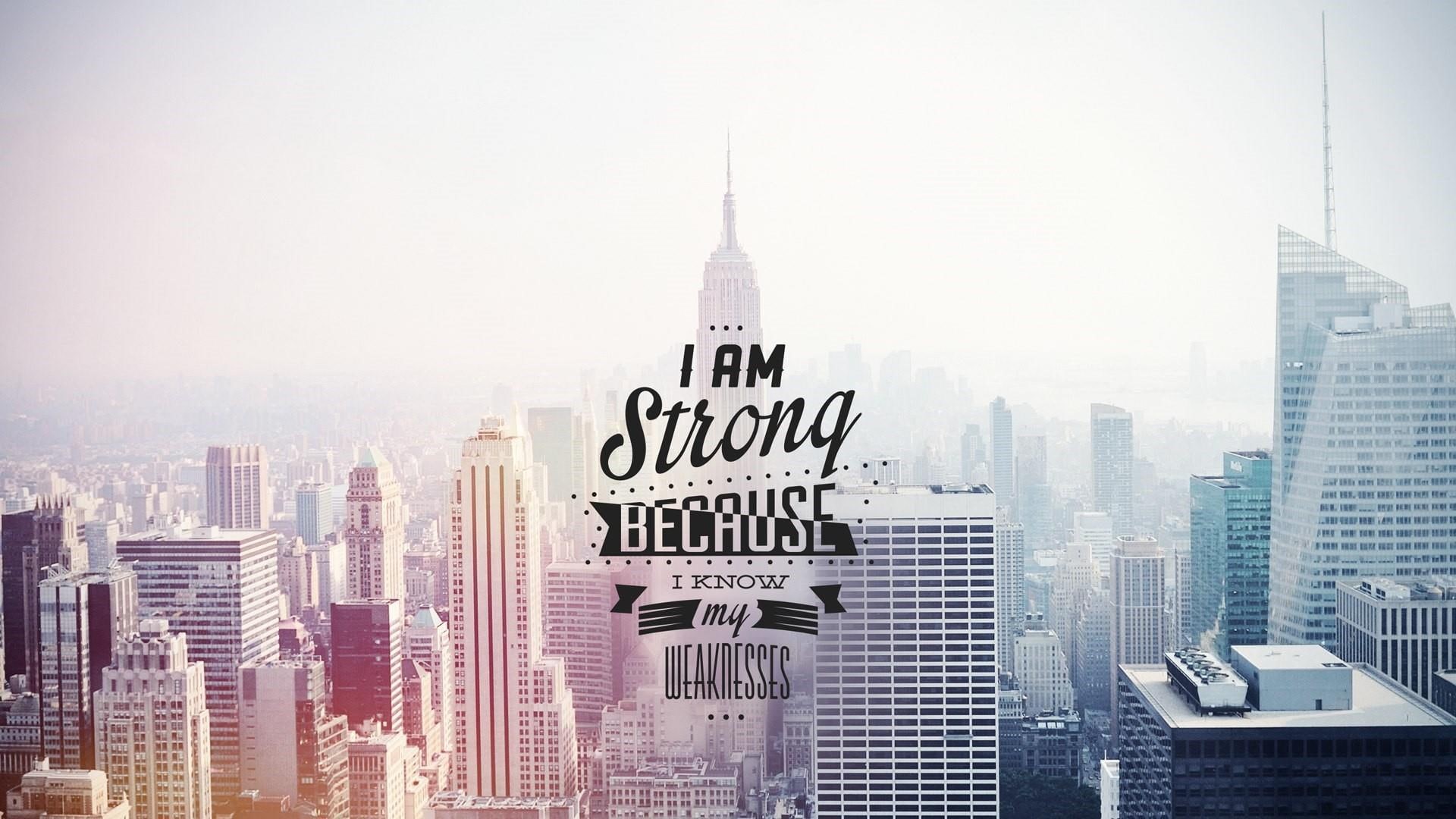new york city, quote, 1080P, motivation, new york, inspiration, city, know, strong, HD Wallpaper