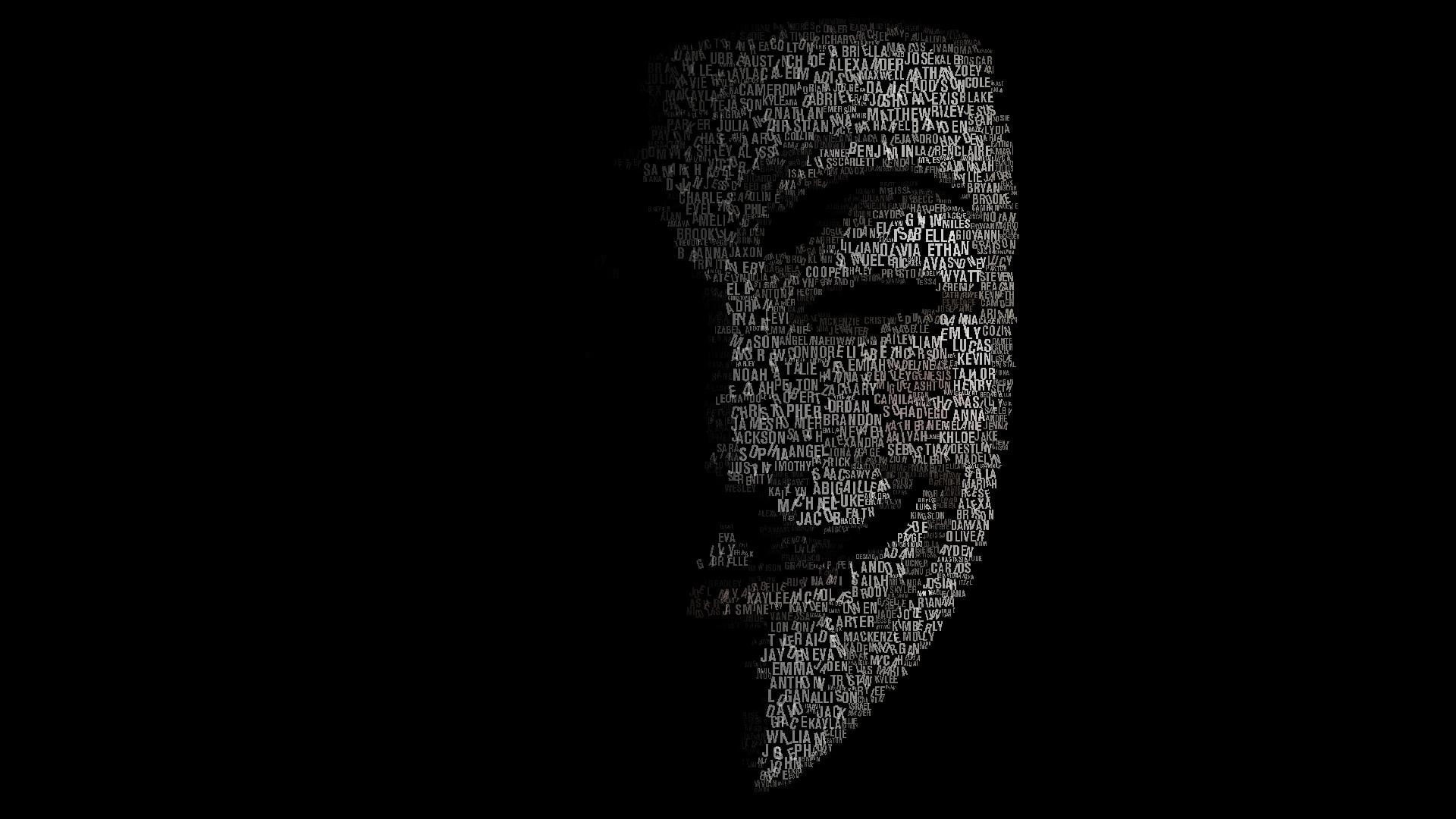 close-up, cut out, black Color, education, alphabet, body part, Guy Fawkes mask, art and craft, architecture, dark, business, fawkes, guy, no people, mask, HD Wallpaper