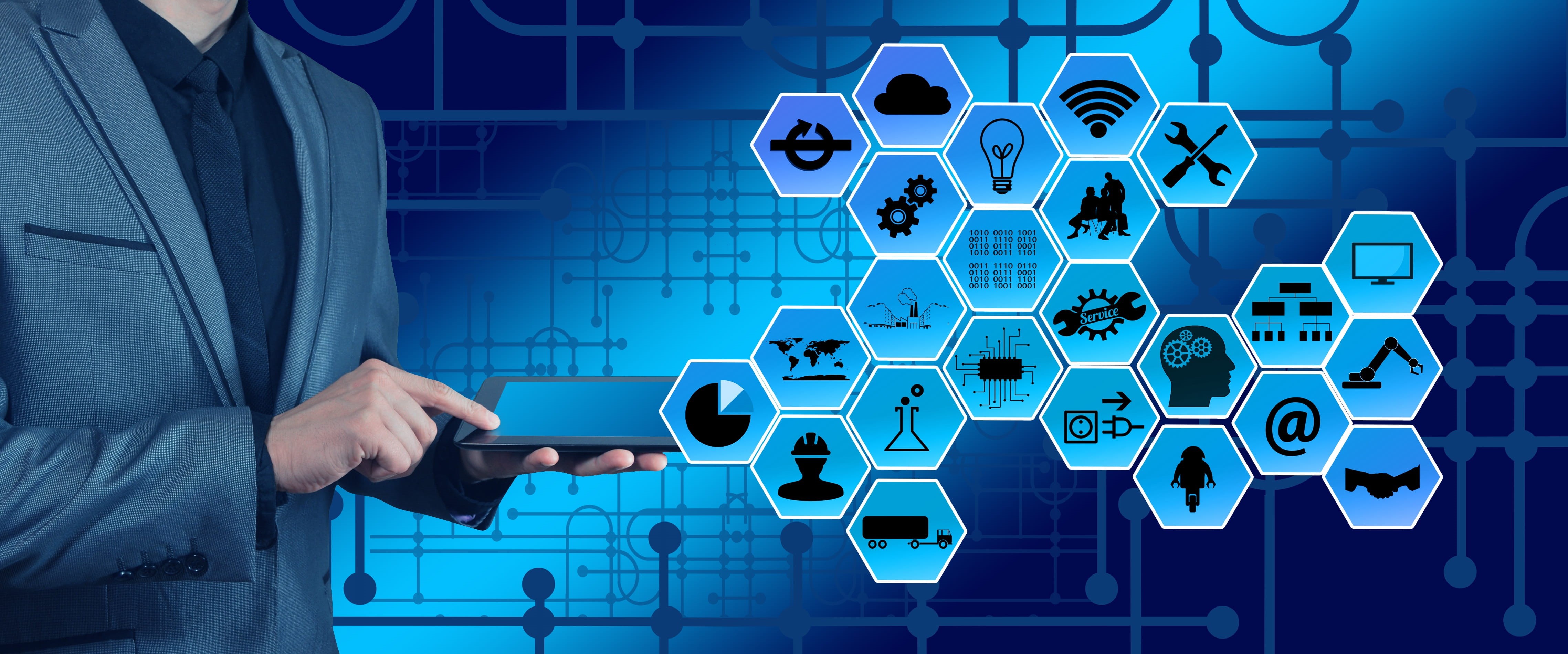 4K, conductors, wireless technology, internet, electrical equipment, connection, people, strategy, businessman, interfaces, production, points, human hand, HD Wallpaper