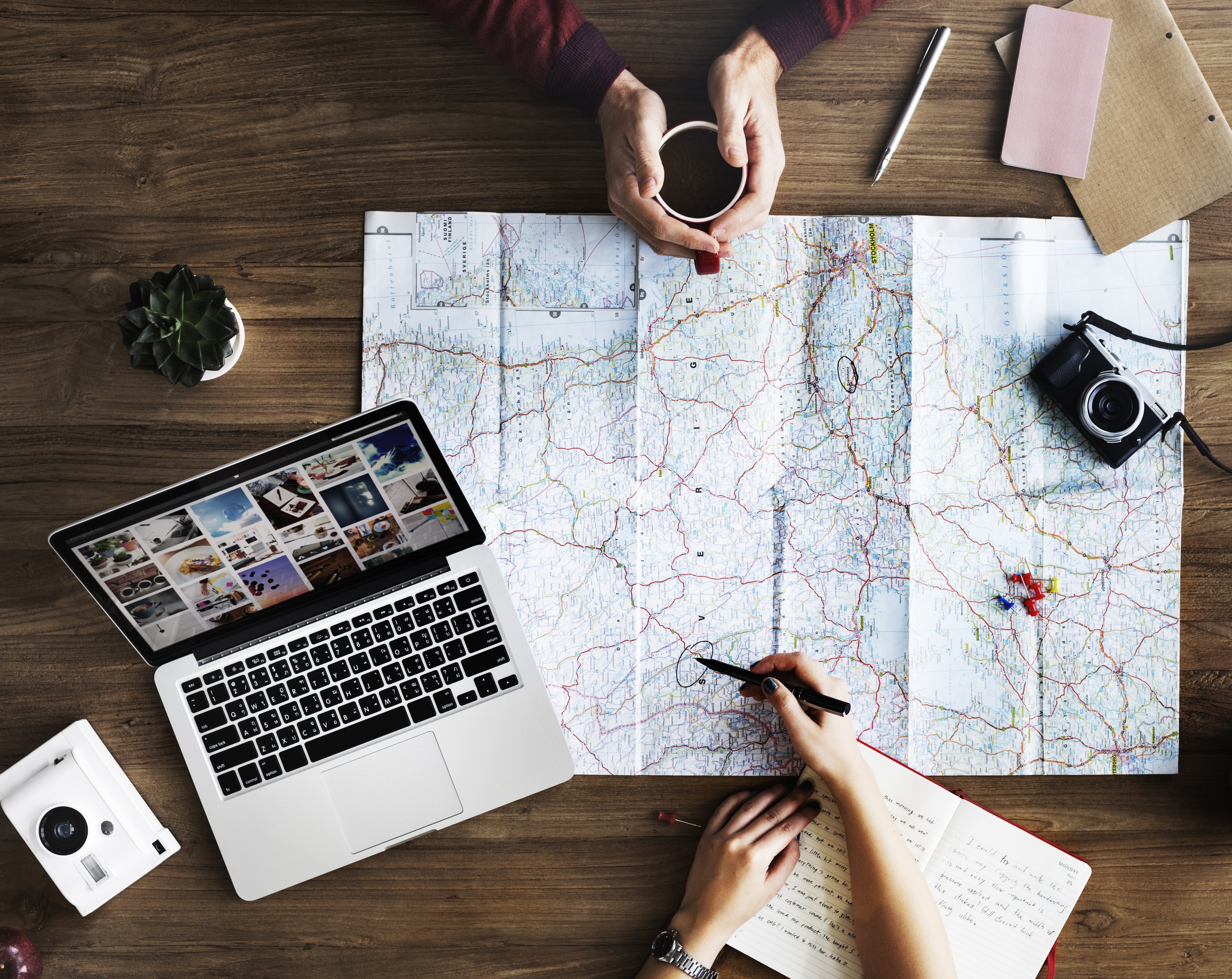 solution, Journey, Coffee, finger, Expedition, map, communication, wireless technology, transportation, South, adult, Travel, North, guide, real people, HD Wallpaper