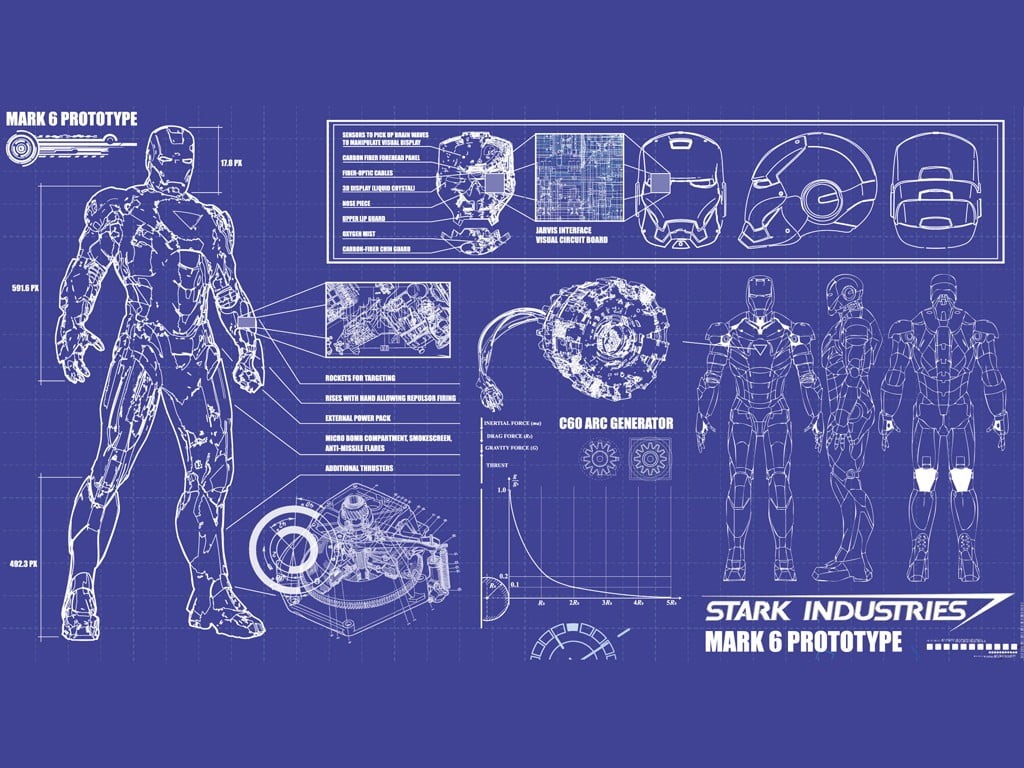 backgrounds, Iron Man, cold temperature, nature, blue, illustration, organization, 480P, diagram, prototype, abstract, man, science, night, global communications, HD Wallpaper