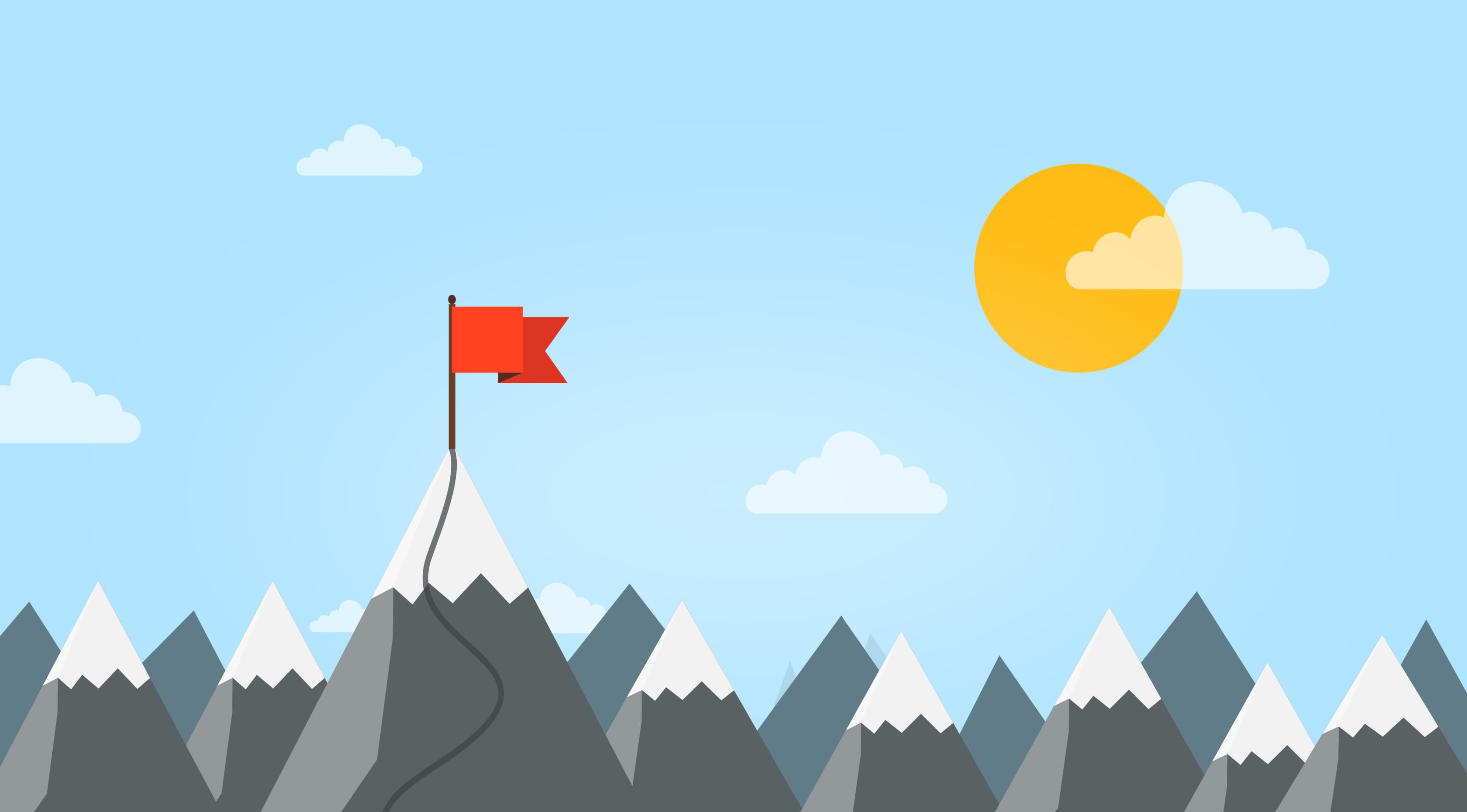 illustration, blue, 2K, successful, motivational, logo, communication, aspiration, competitive, sign, success, concept, leadership, triumph, new, red, HD Wallpaper