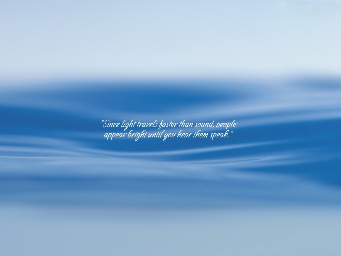 quotation, art, entertainment, funny, cute, 480P, Blue, HD, HD Wallpaper