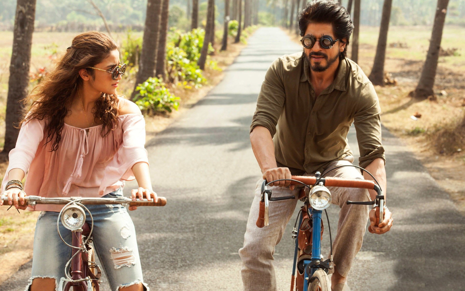 outdoors, shakur, cycling, fashion, people, movie, smiling, zindagi, transportation, emotion, positive emotion, sport, lifestyles, glasses, activity, Movies, HD Wallpaper