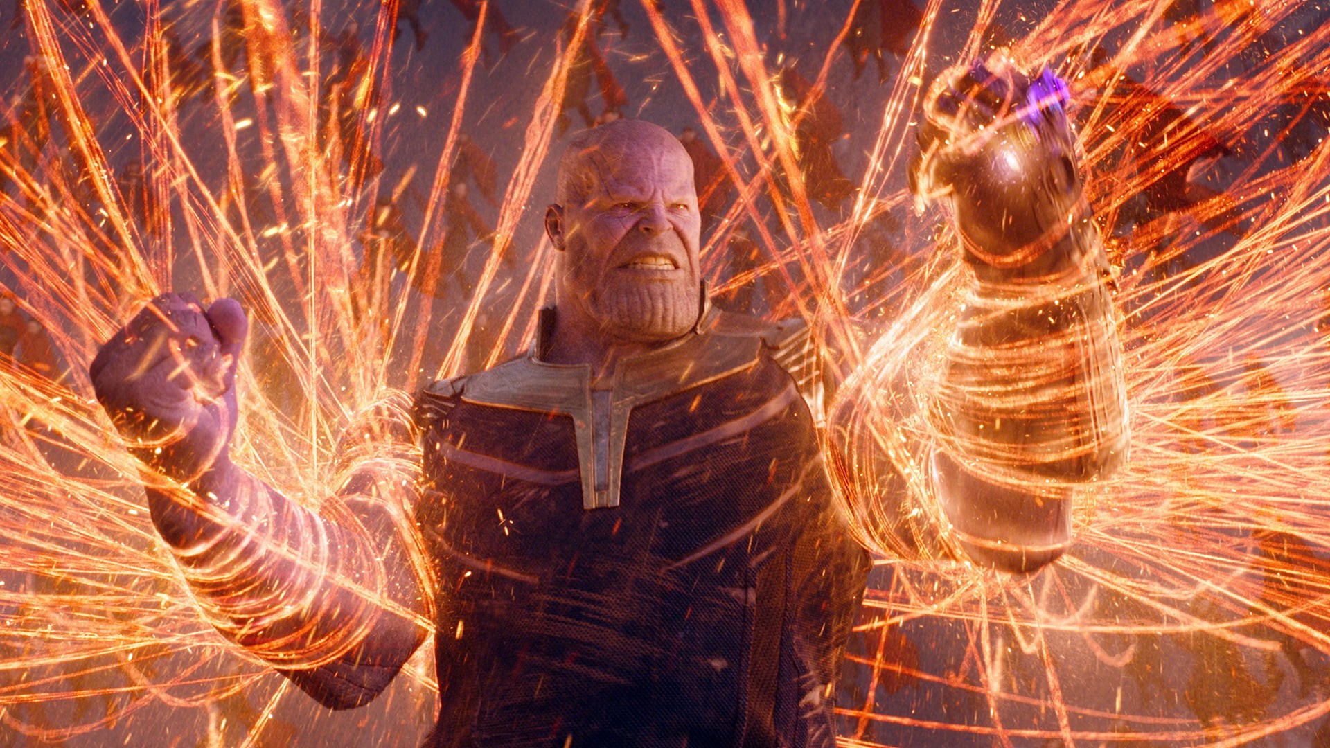 Infinity Gauntlet, Avengers Infinity War, religion, statue, no people, marvel, Marvel Cinematic Universe, The Avengers, iron - Metal, yellow, creativity, HD Wallpaper