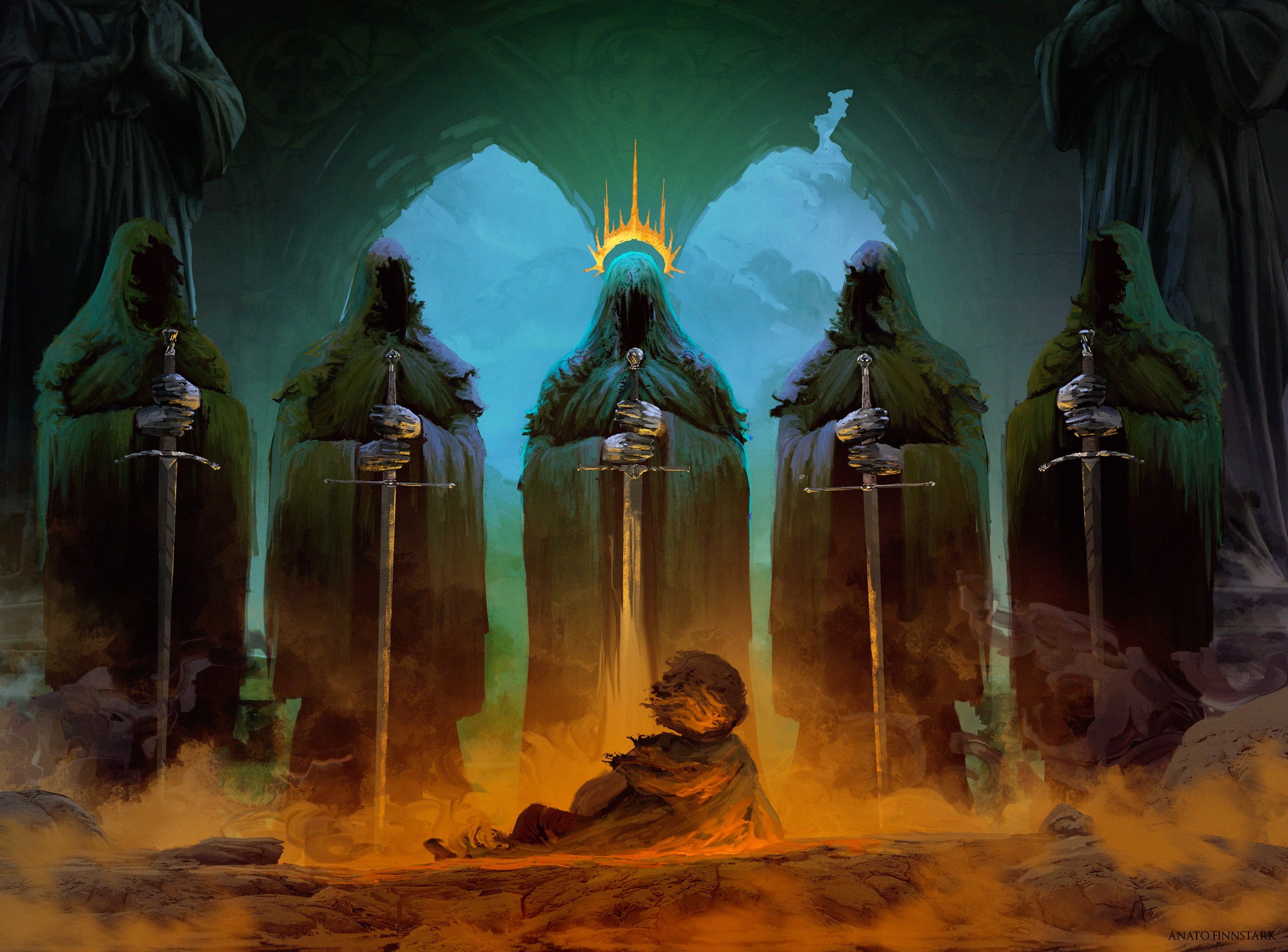 2K, The Lord of the Rings, Anato Finnstark, HD Wallpaper