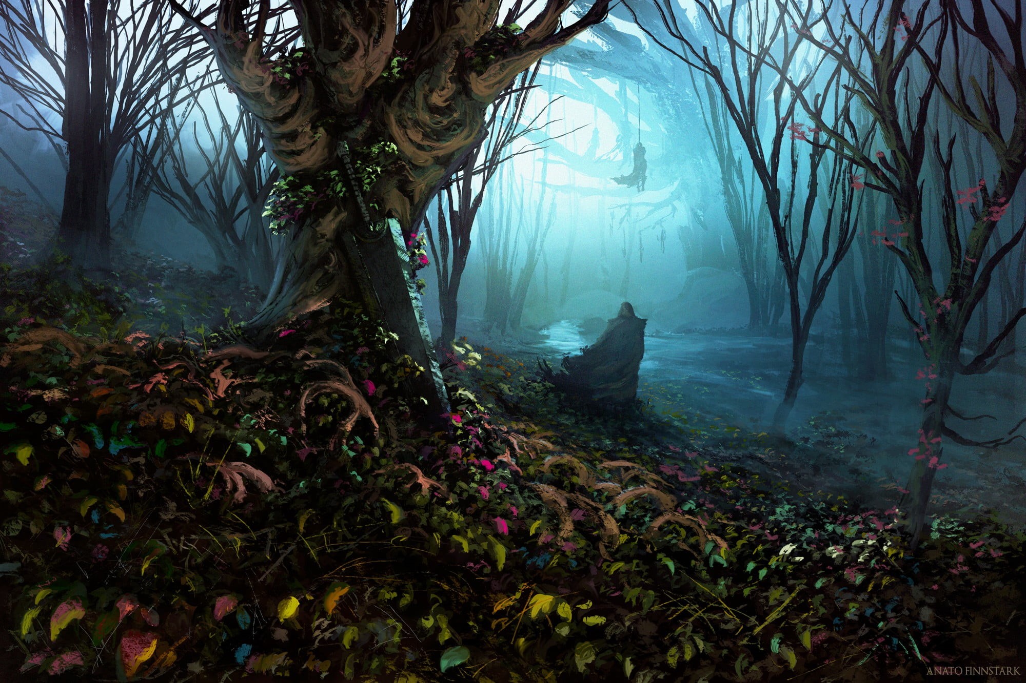 Berserk, 1080P, Guts, artwork, fantasy art, Anato Finnstark, HD Wallpaper