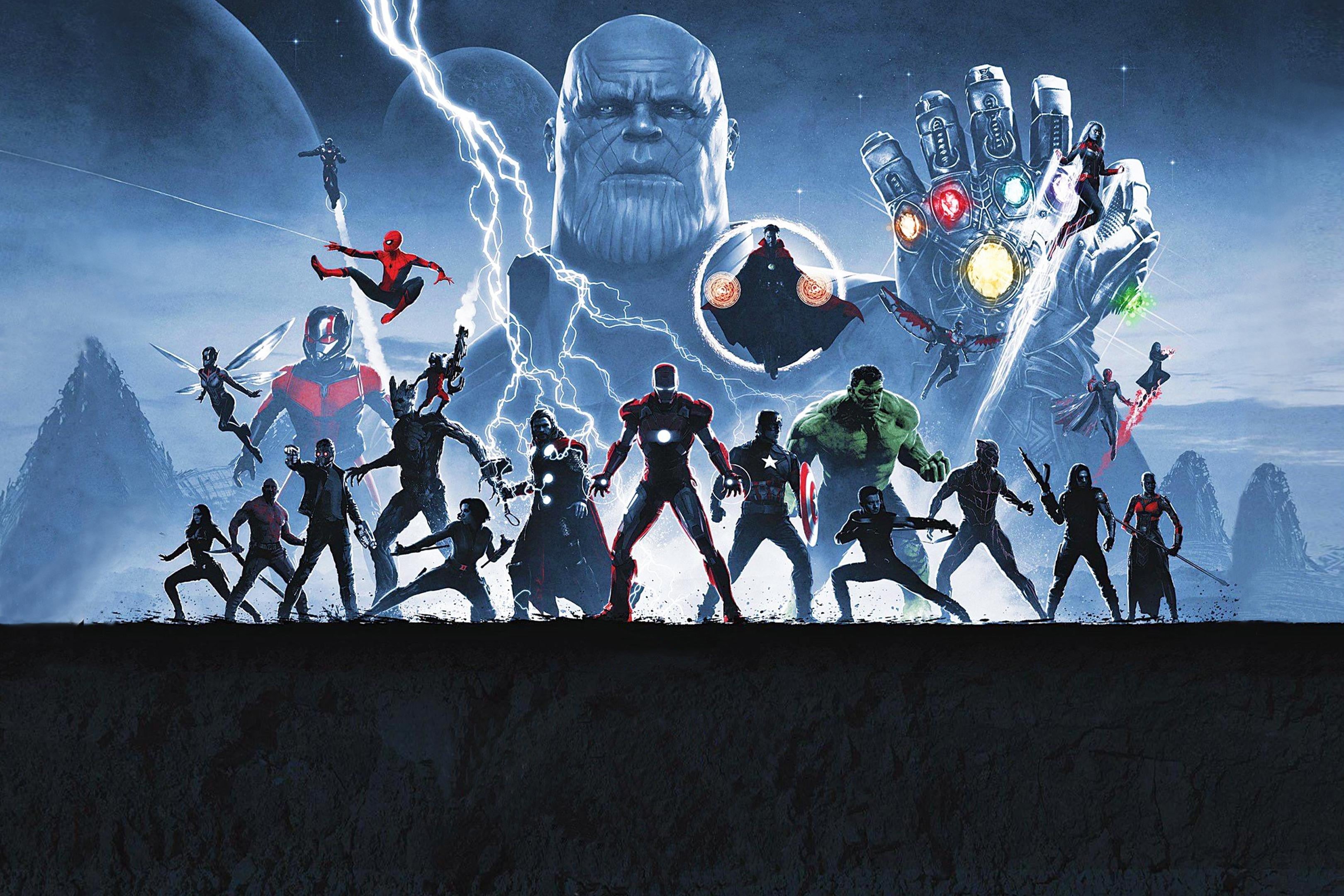 Avengers Endgame, Marvel Cinematic Universe, 2K, HD Wallpaper