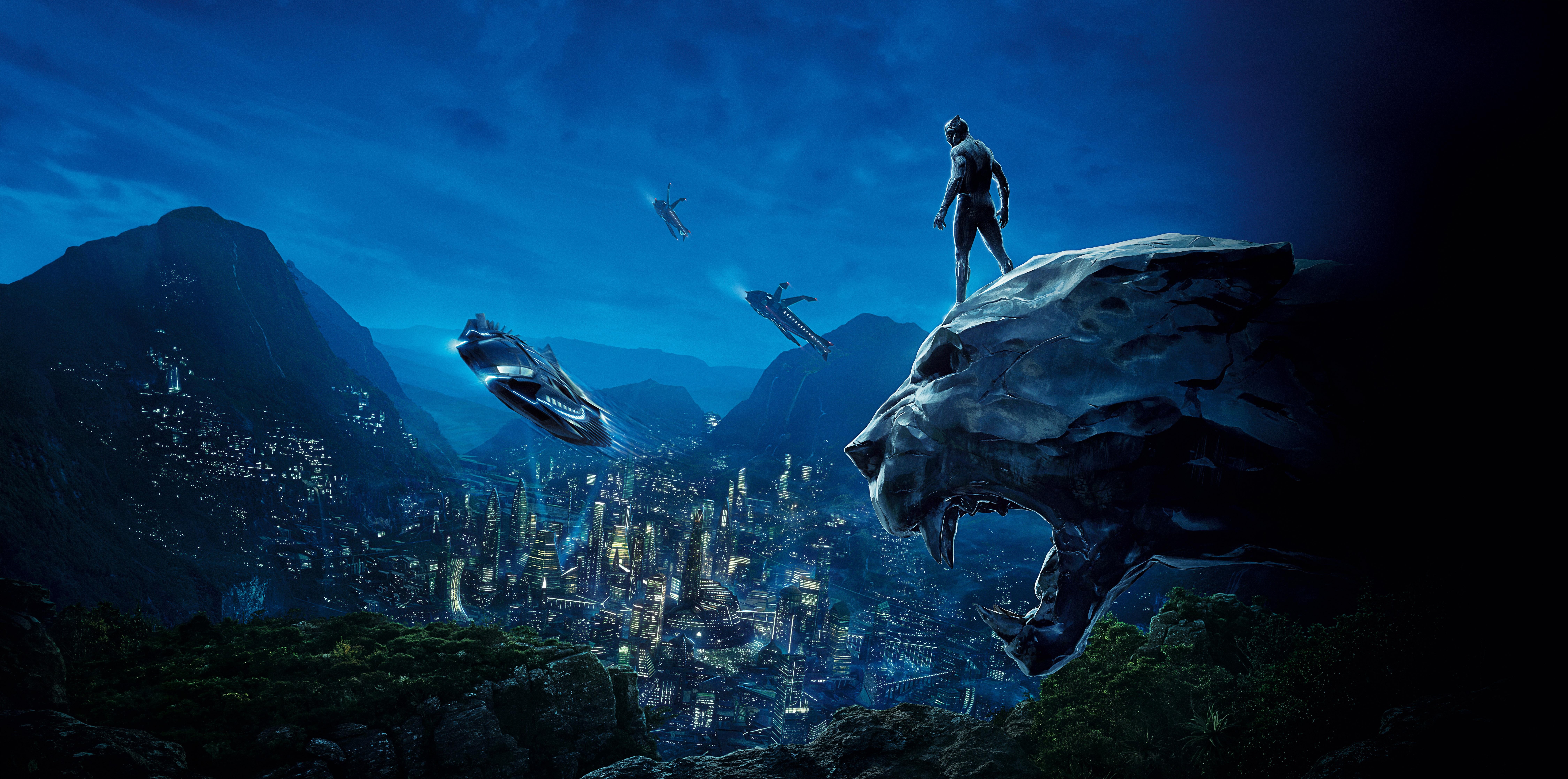 MCU, Tchalla, Black Panther, Wakanda, Marvel Cinematic Universe, 8K, HD Wallpaper