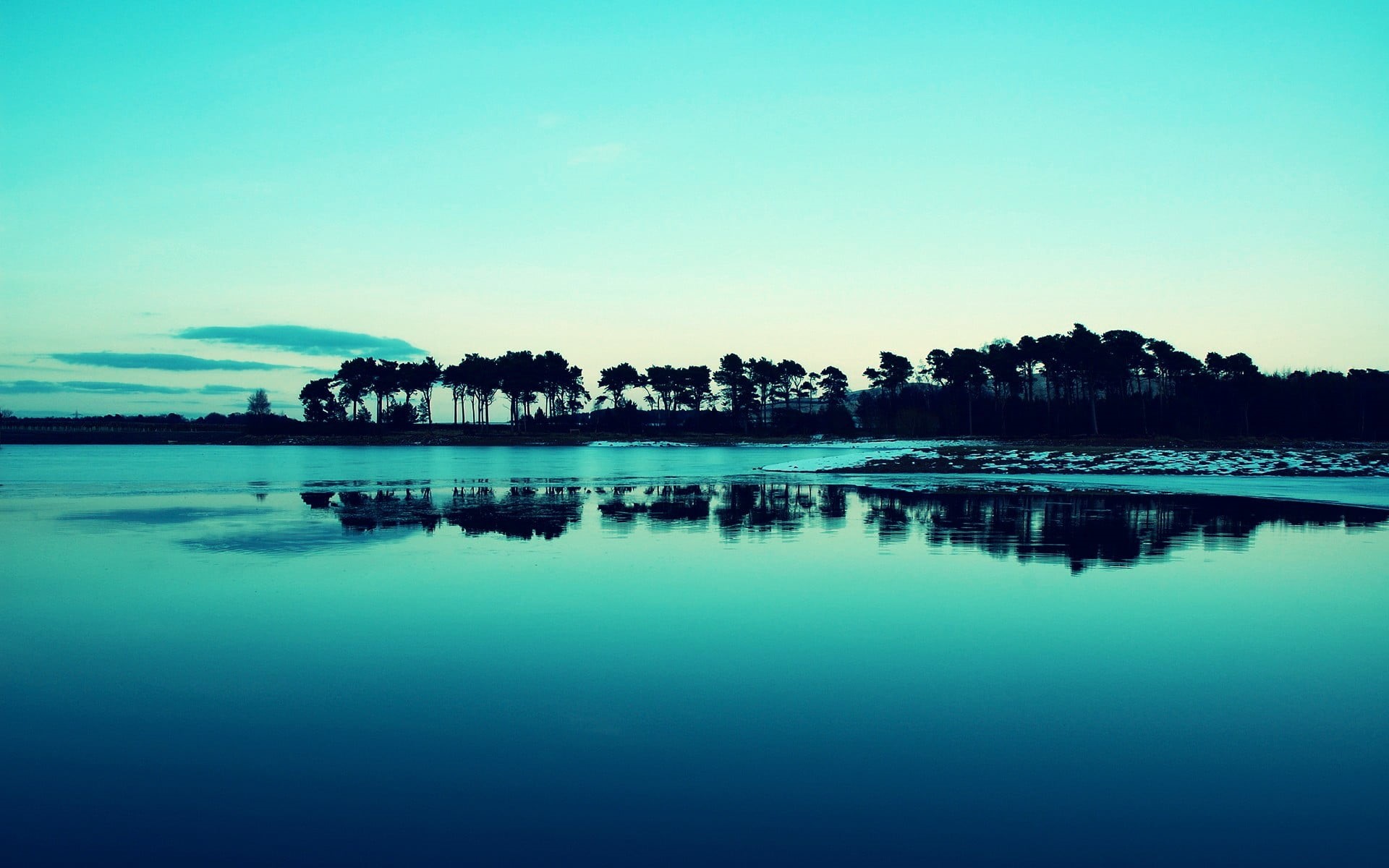 scenics - nature, blue, 1080P, reflection, copy space, plant, lake, trees, photography, water, body, outdoors, day, tree, standing water, idyllic, nature, HD Wallpaper