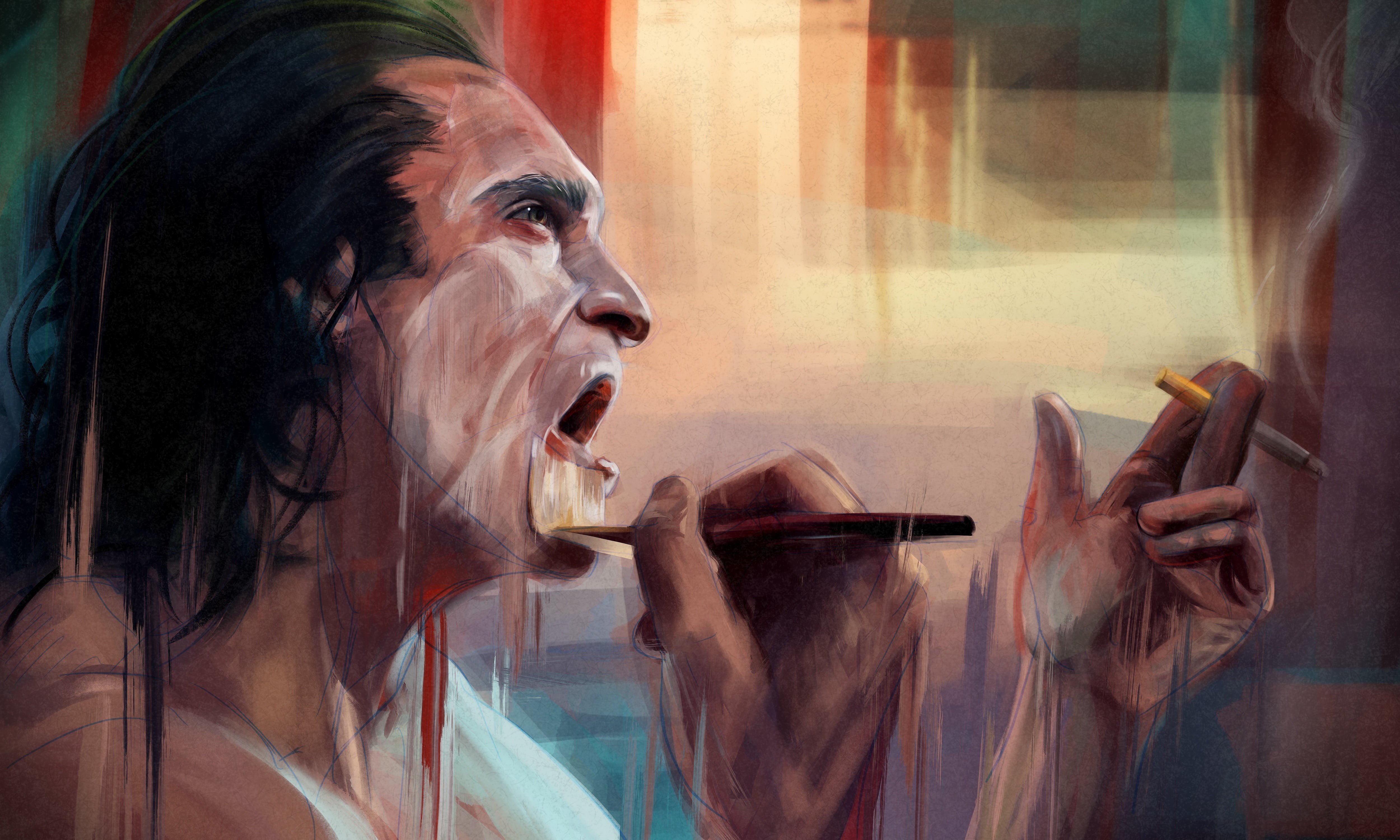 Joaquin Phoenix, 4K, Joker, Movie, DC Comics, HD Wallpaper