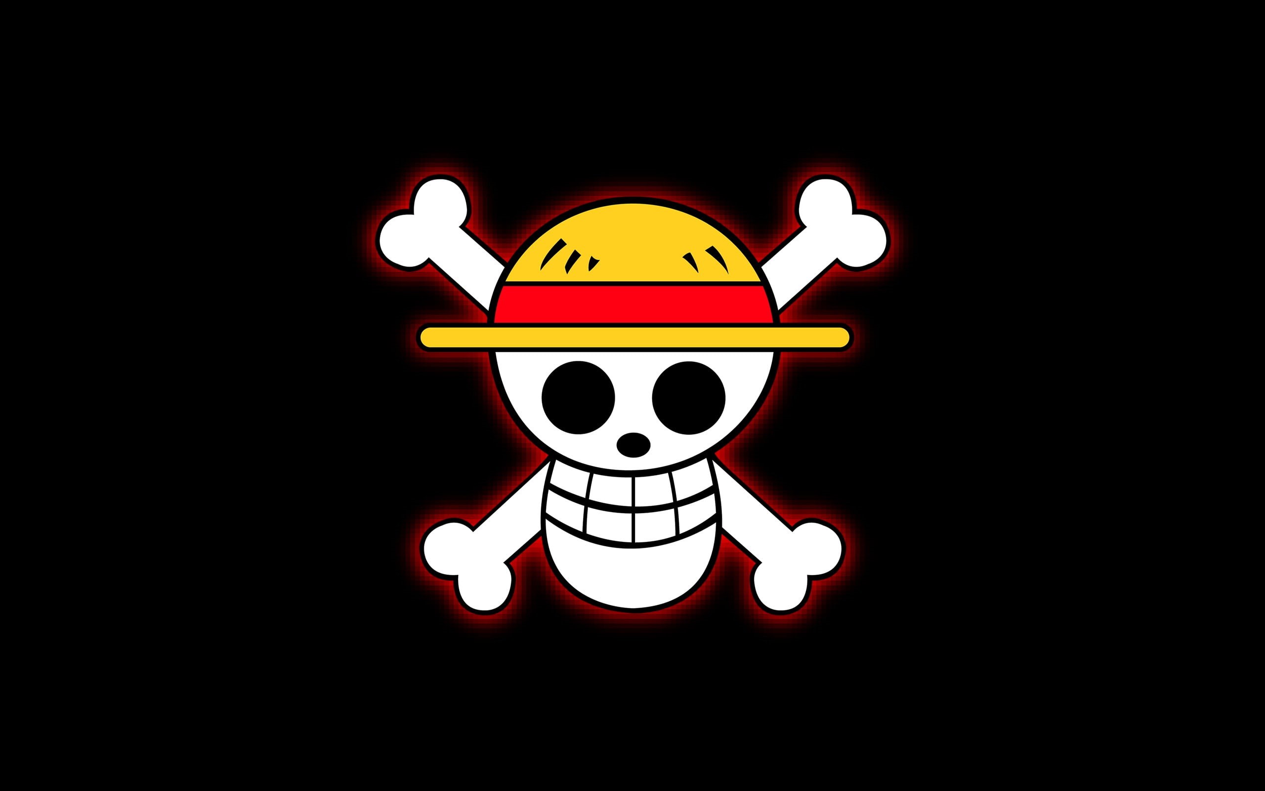 anime, One Piece, skull, 2K, Skull And Bones, HD Wallpaper