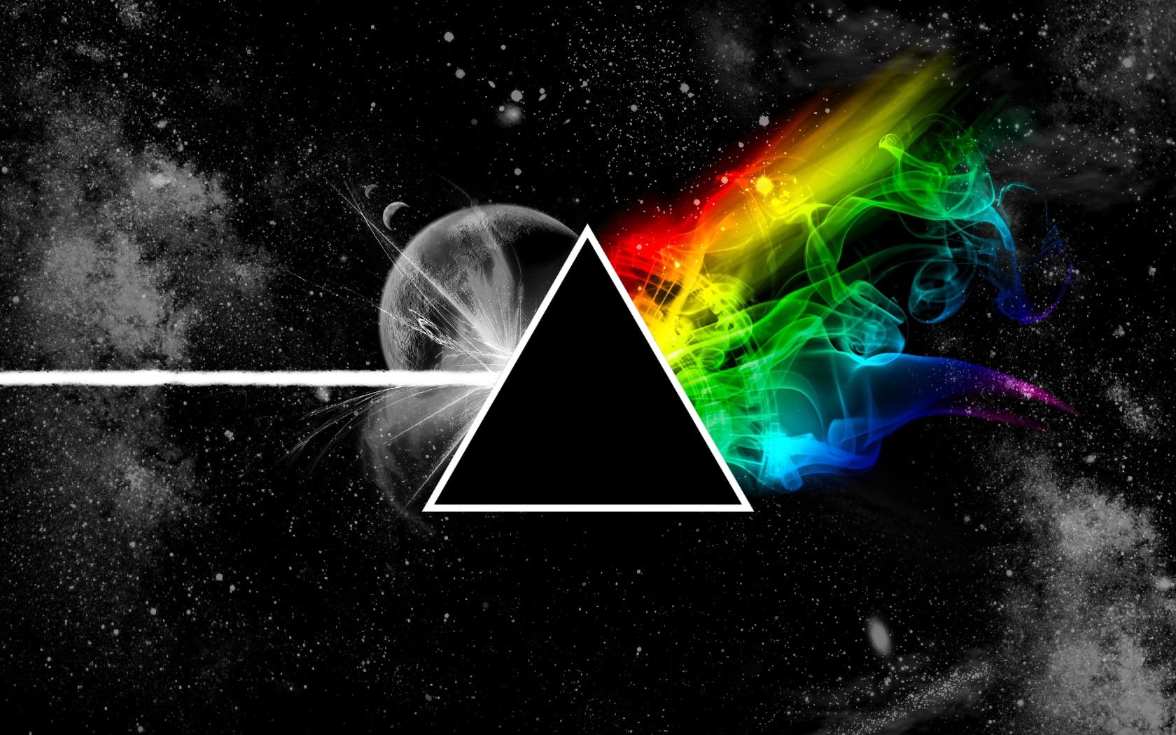 indoors, 720P, creativity, black Color, science, planet, pink floyd, backgrounds, close-up, space, technology, futuristic, red, data, illustration, computer, HD Wallpaper