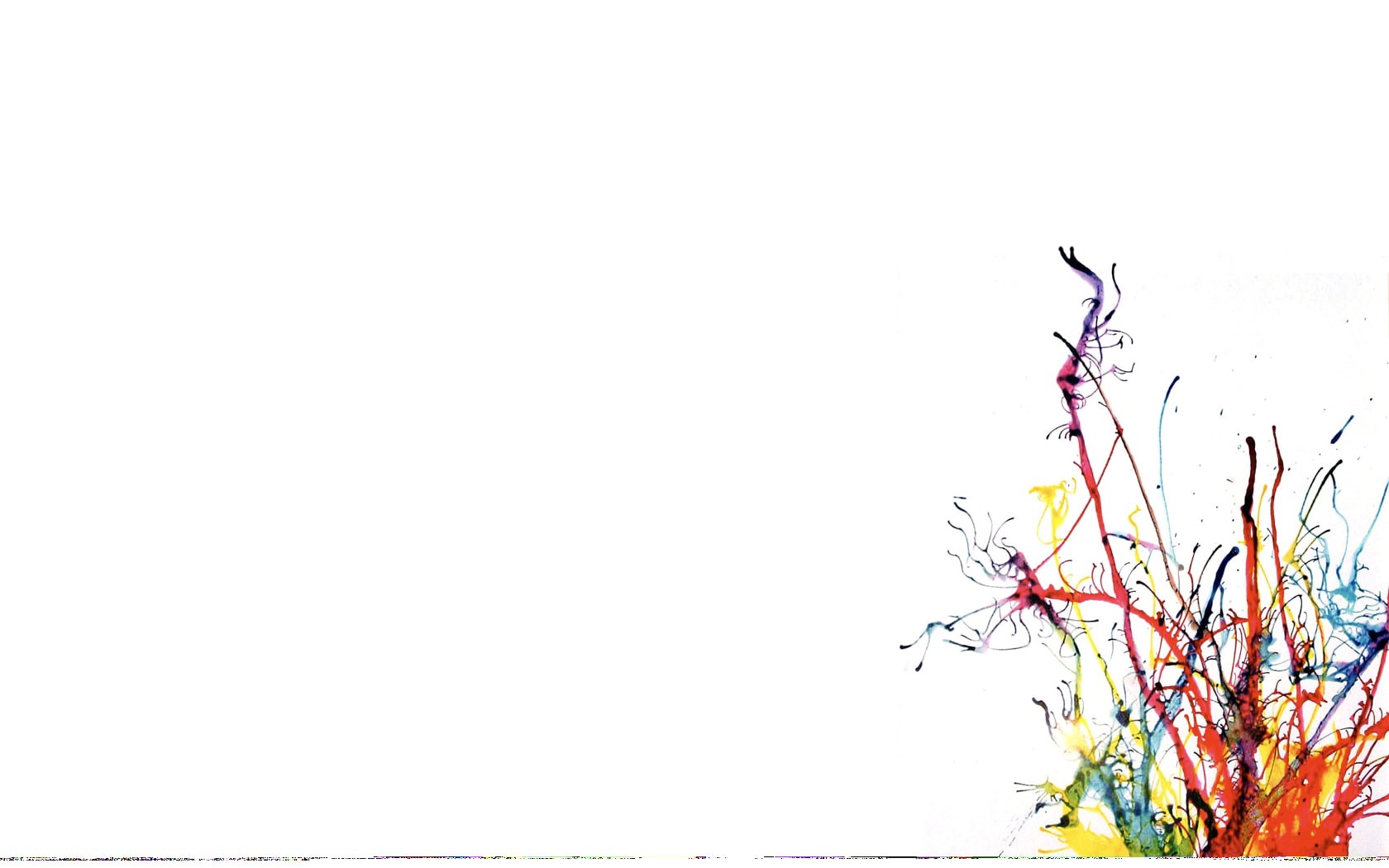 minimalism, simple background, 720P, white background, colorful, abstract, digital art, HD Wallpaper