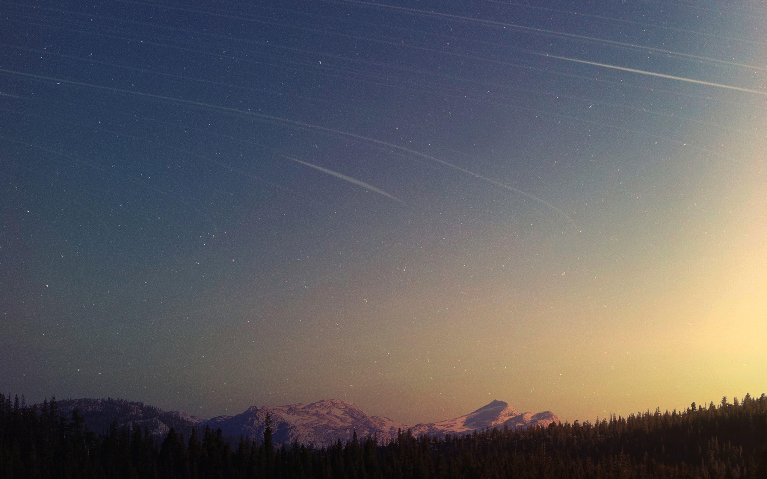 galaxy, star trail, elementary, tranquility, star - space, mountain, scenics - nature, nature, beauty in nature, 2K, desktop, tranquil scene, HD Wallpaper