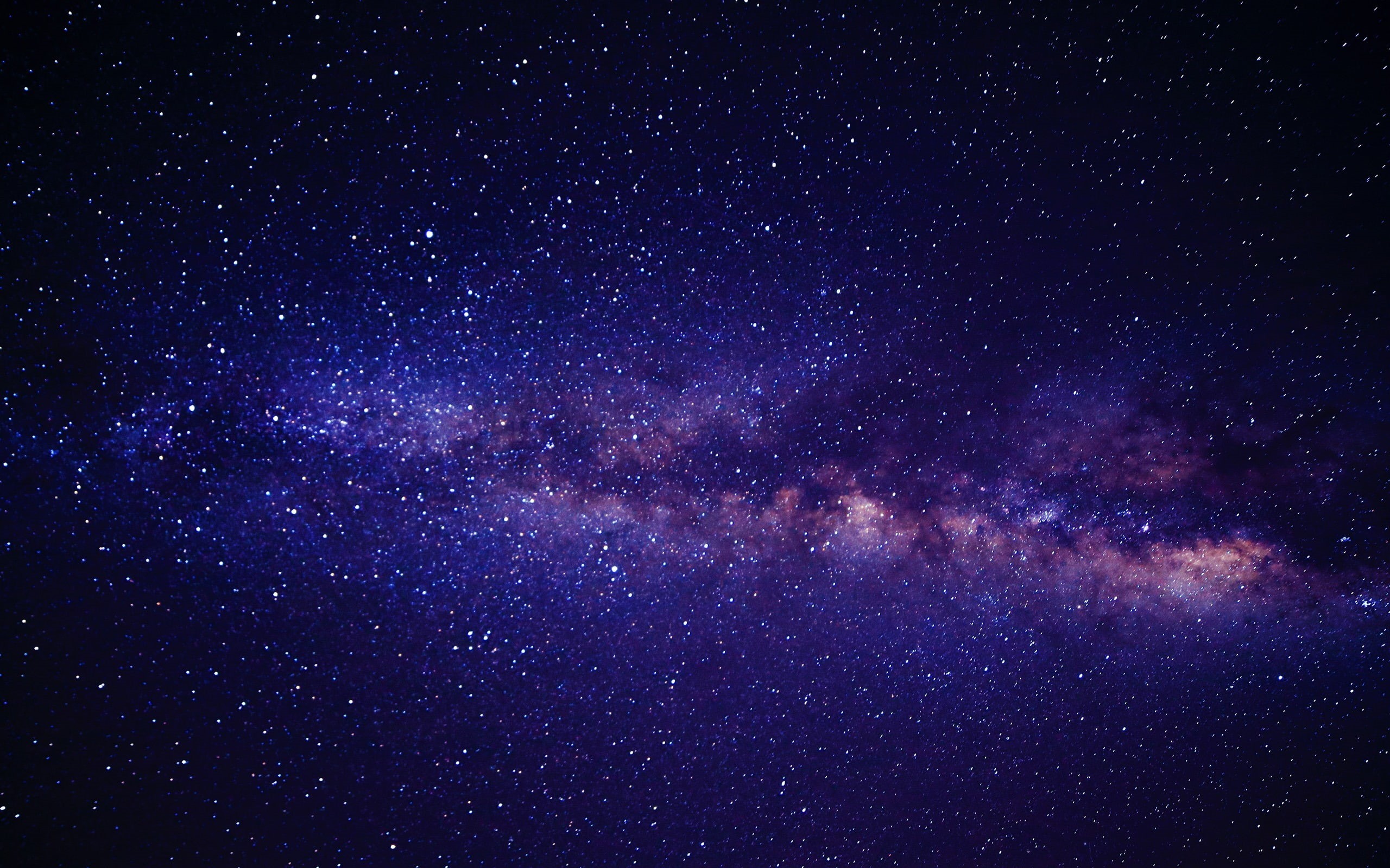 no people, star, quality, space exploration, 2K, astronomy, full frame, blue, sky, beauty in nature, outdoors, tranquil scene, night, milky, tranquility, HD Wallpaper