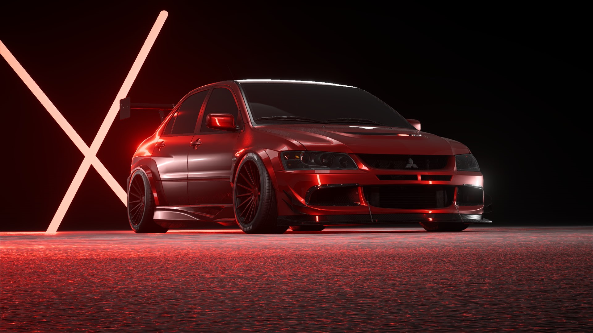 need for speed payback, Need for Speed, vehicle, 1080P, red cars, evo, red, car, Mitsubishi Lancer Evo X, HD Wallpaper