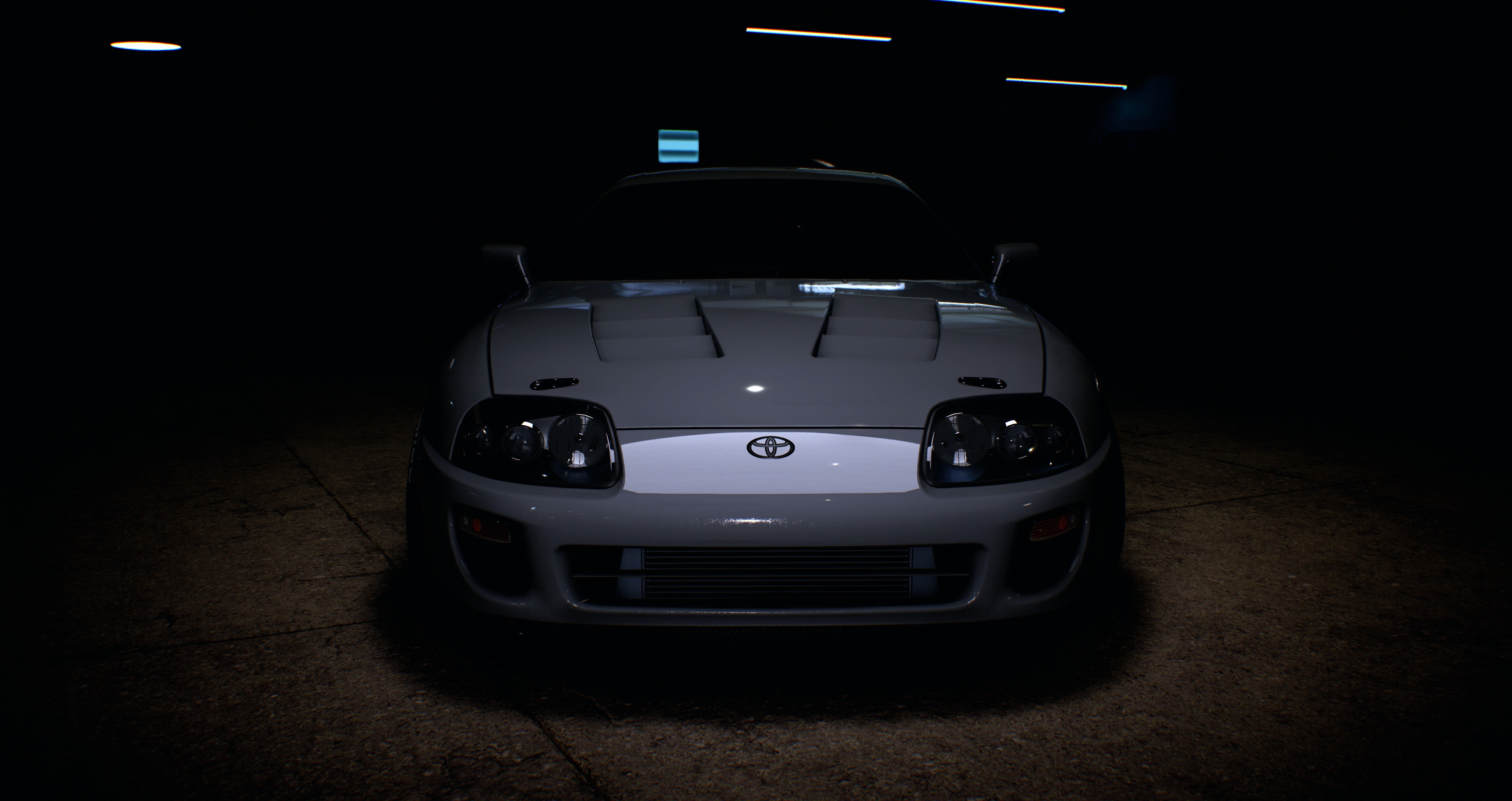 Need for Speed, grey, Toyota Supra, 5K, HD Wallpaper