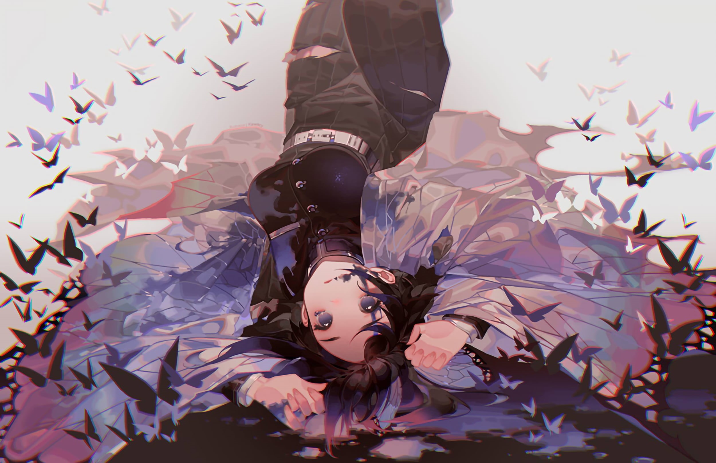 Shinobu Kochou, Anime, Demon Slayer: Kimetsu no Yaiba, 1080P, HD Wallpaper