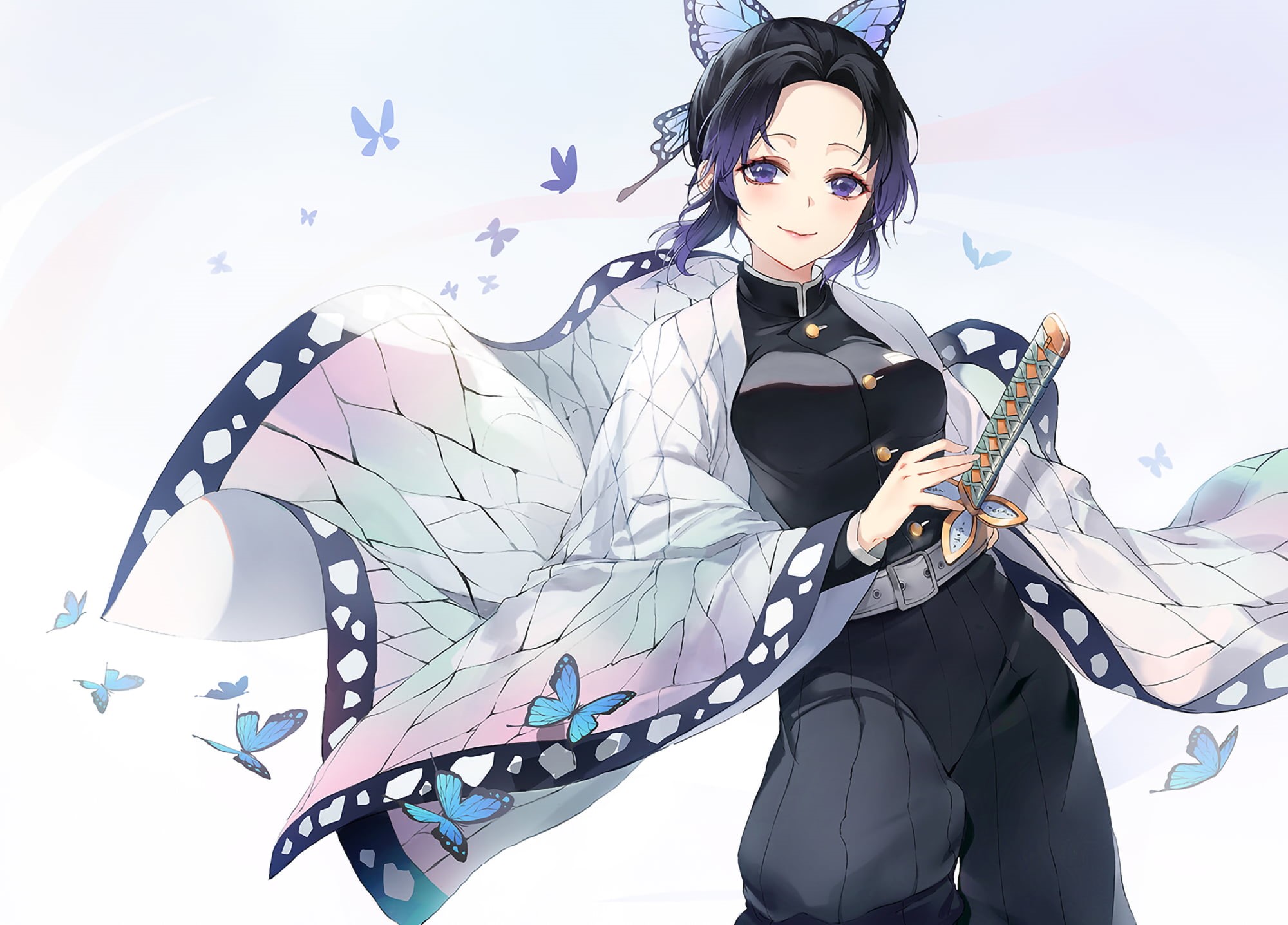 Demon Slayer: Kimetsu no Yaiba, 1080P, Shinobu Kochou, Anime, HD Wallpaper