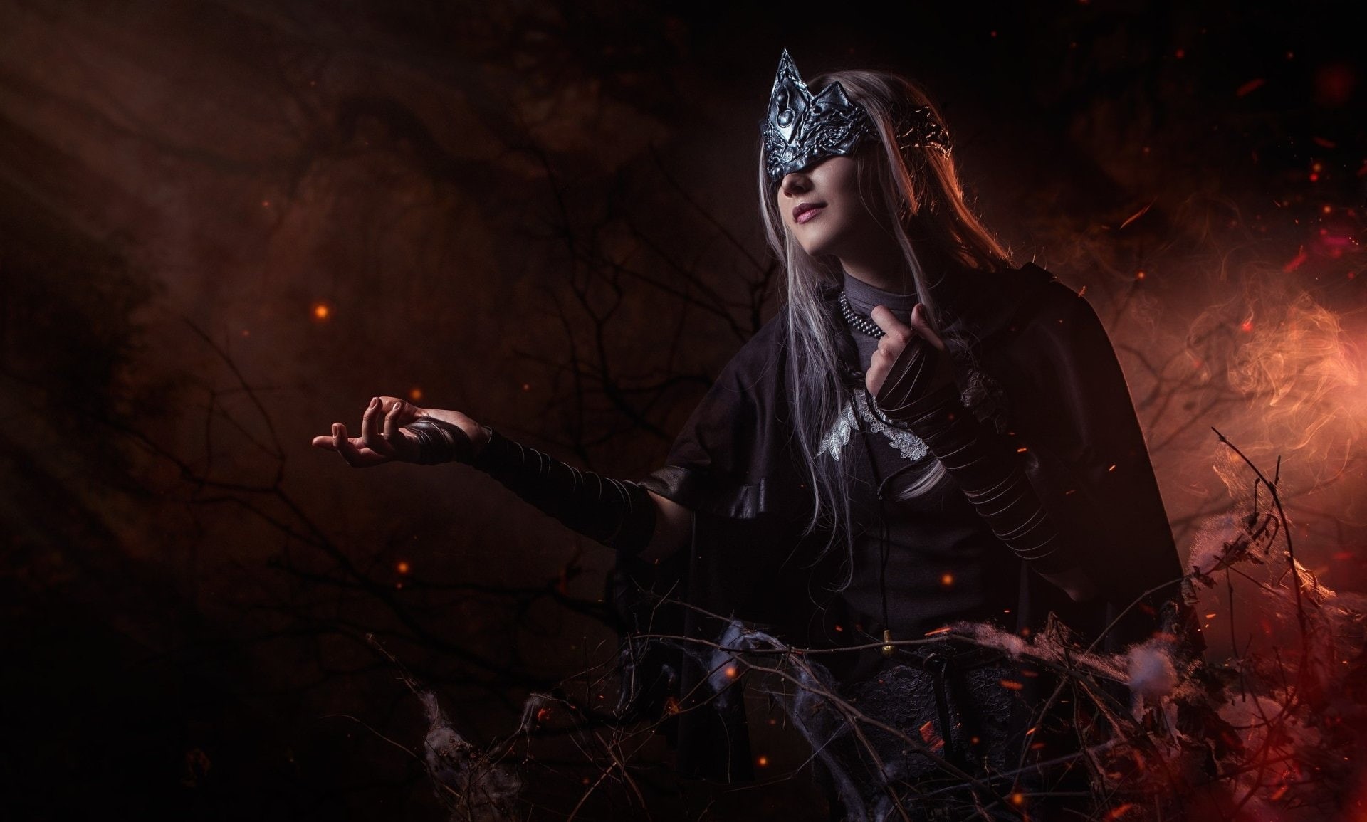 Fire Keeper (Dark Souls), Cosplay, 1080P, Dark Souls III, Women, HD Wallpaper