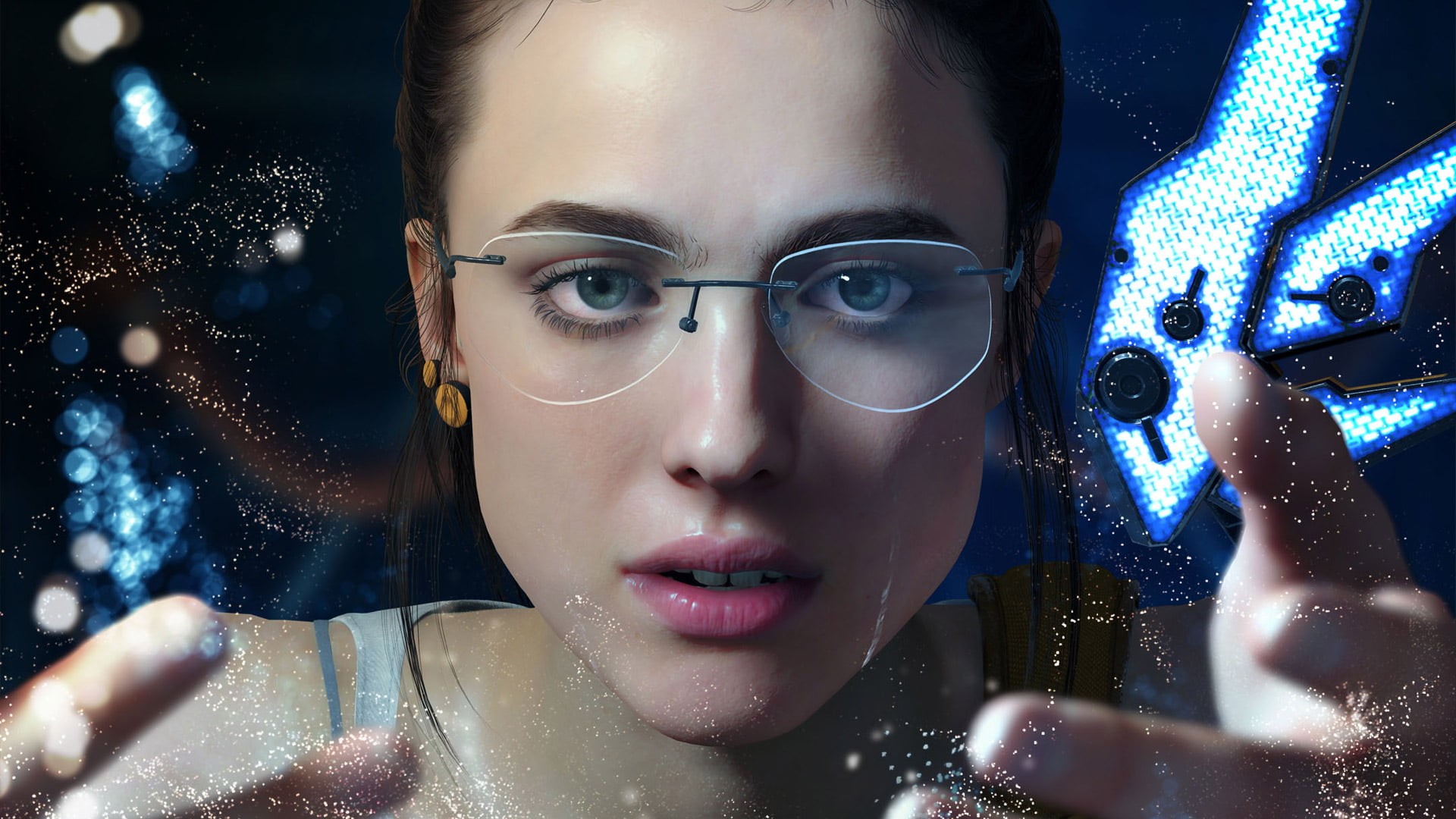 Margaret Qualley, Death Stranding, Video Game Art, 1080P, games art, HD Wallpaper