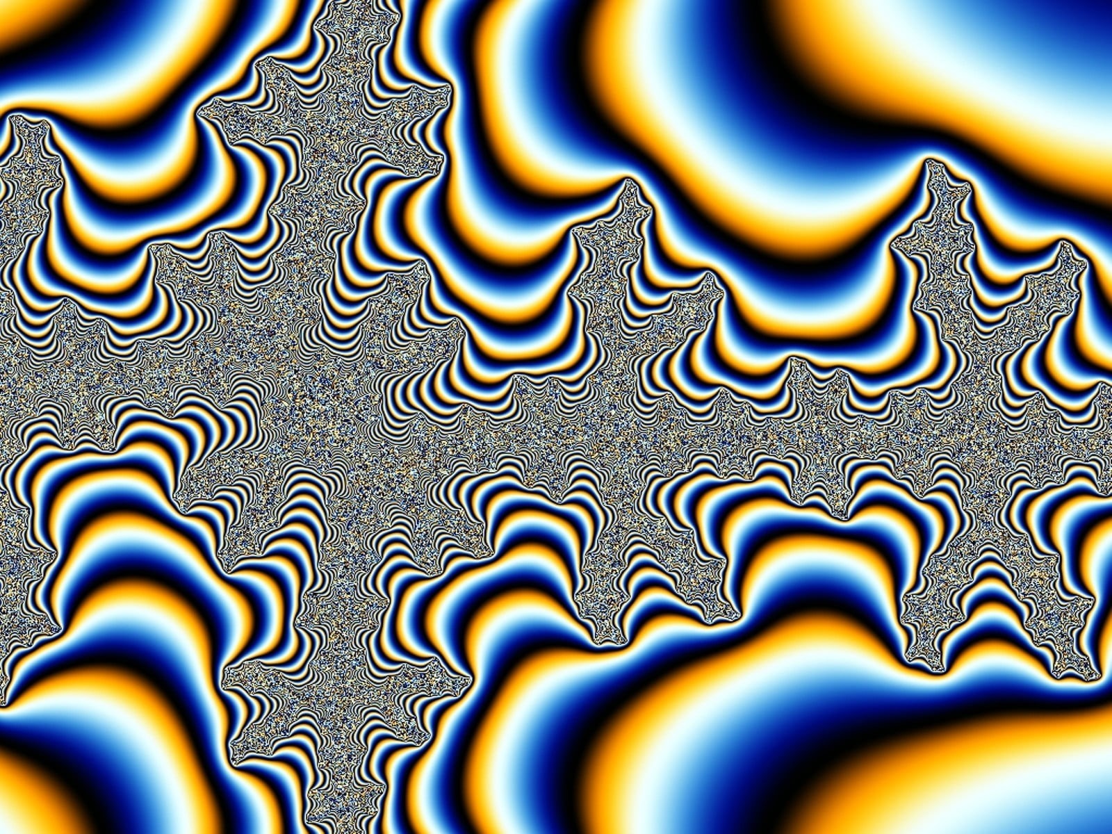 fractal, no people, blue, design, abstract, 720P, close-up, digital art, creativity, floral pattern, white, motion, indoors, illuminated, full frame, HD Wallpaper