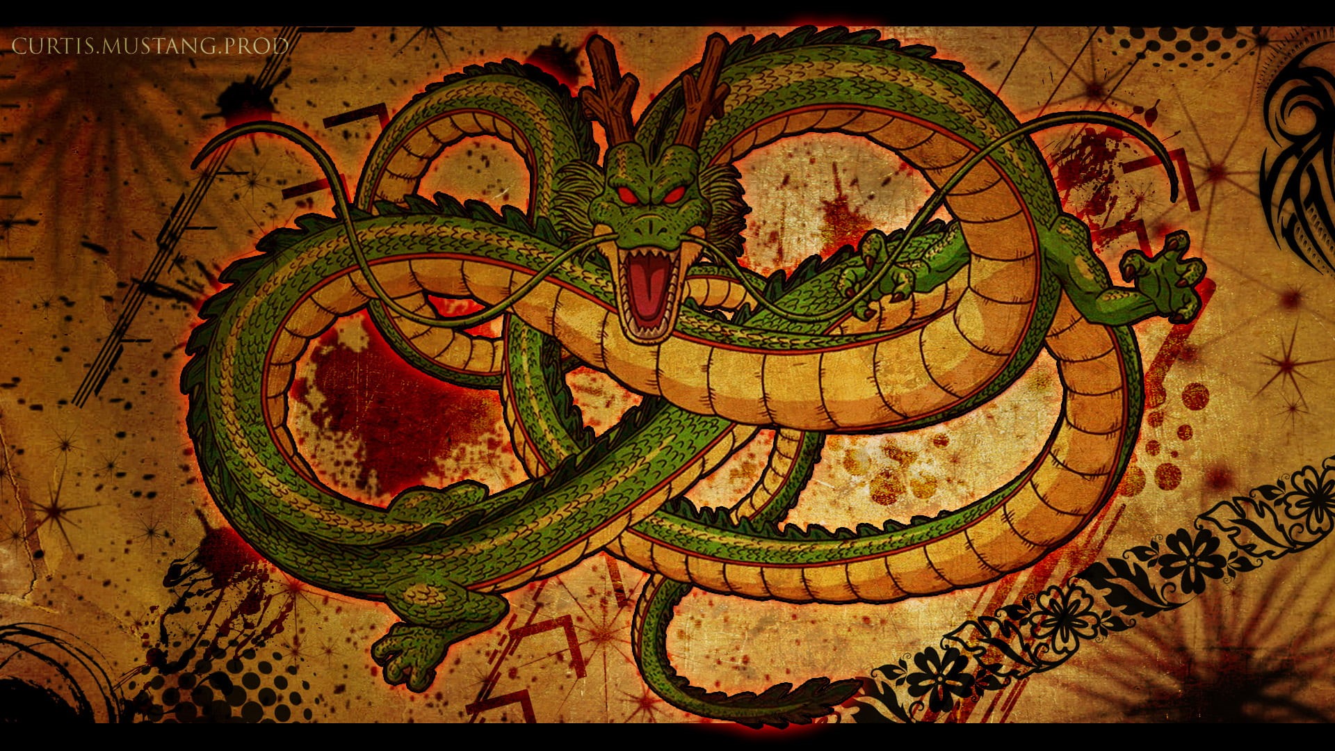 close-up, poster, art, no people, design, indoors, nature, transfer print, video games, built structure, Dragon Ball Z, old-fashioned, computer Graphic, HD Wallpaper