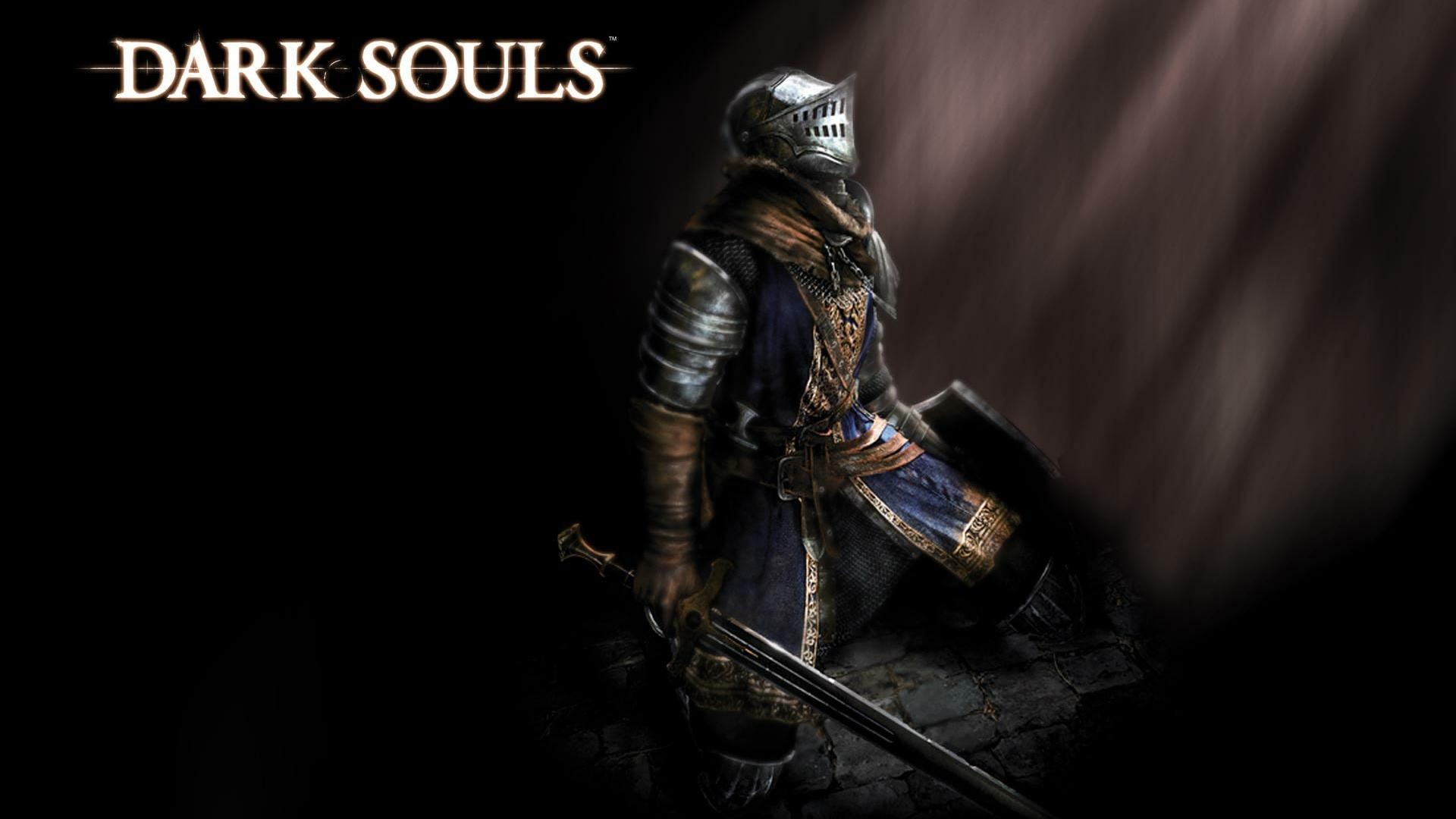 armor, 1080P, games, video games, knight armor, elite, dark souls, dark, knight, elite knight, souls, HD Wallpaper